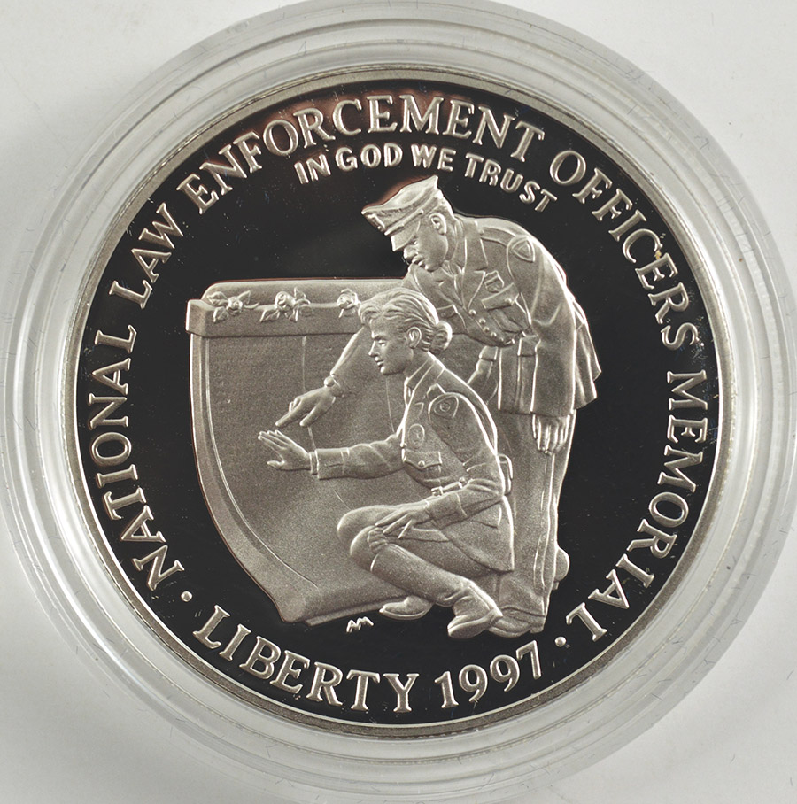 1997 National Law Enforcement Officers Memorial Commemorative Proof