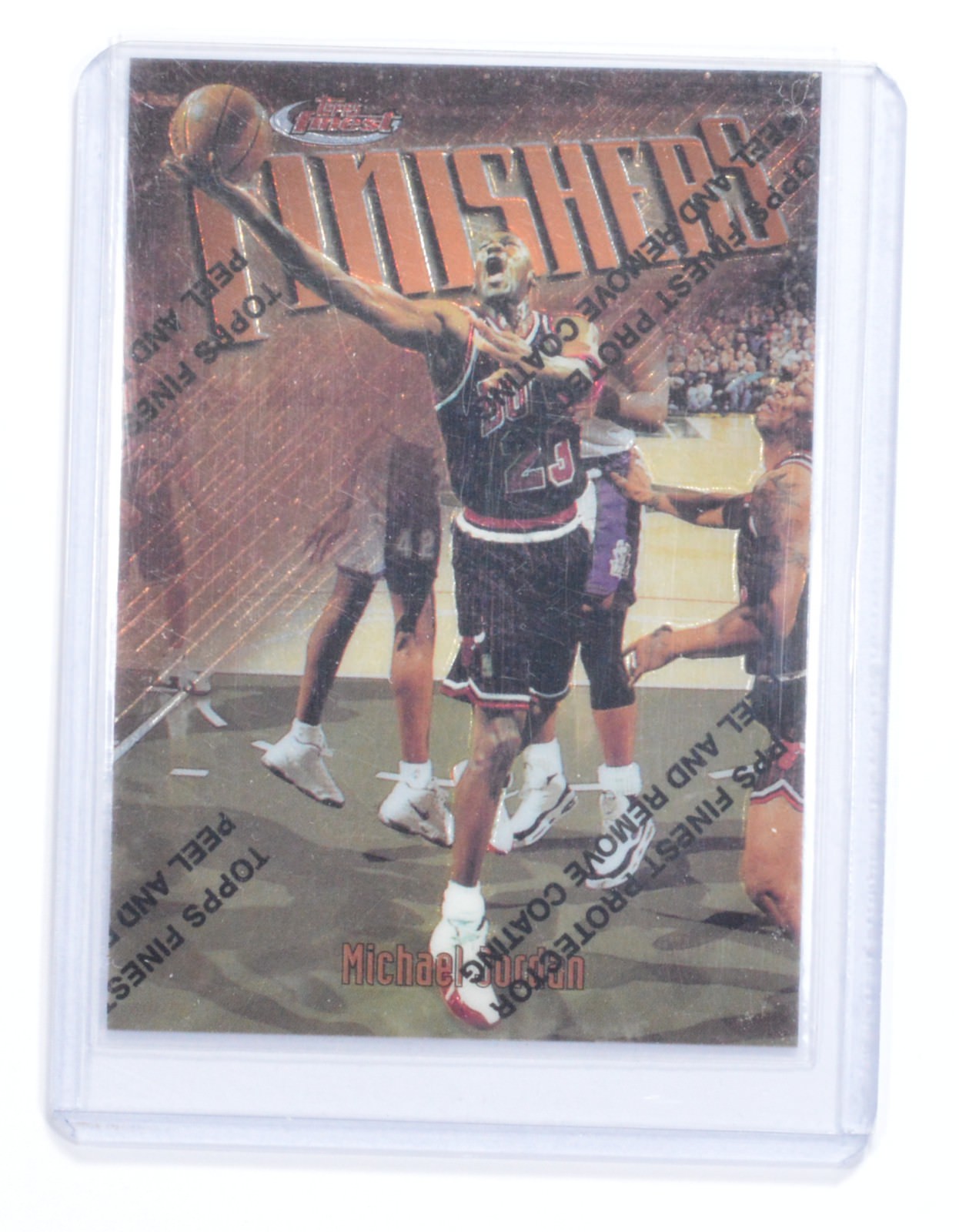 topps finest michael jordan