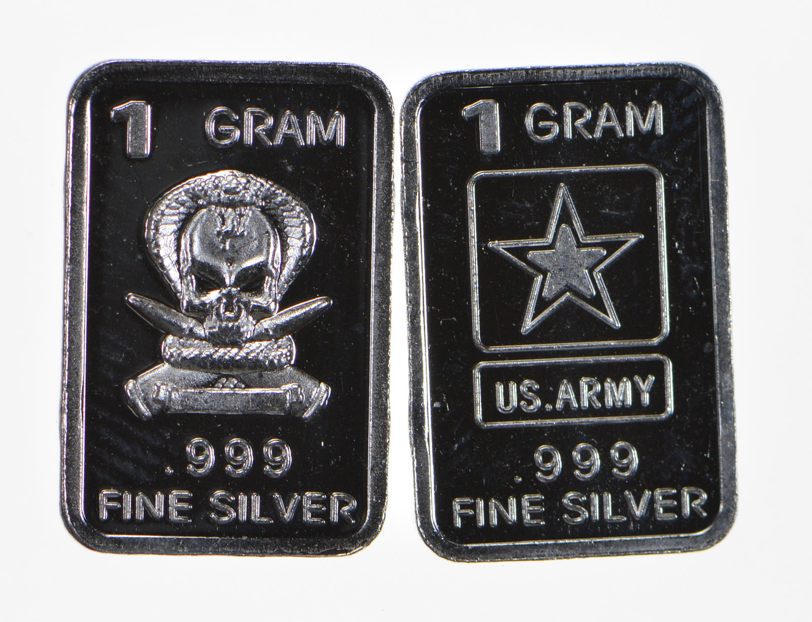 (2) Limited Edition 1 Gram .999 Fine Silver Pieces Great collection