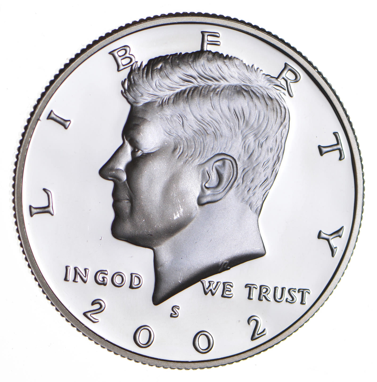 2002-S KENNEDY HALF DOLLAR GEM DEEP CAMEO PROOF US COIN