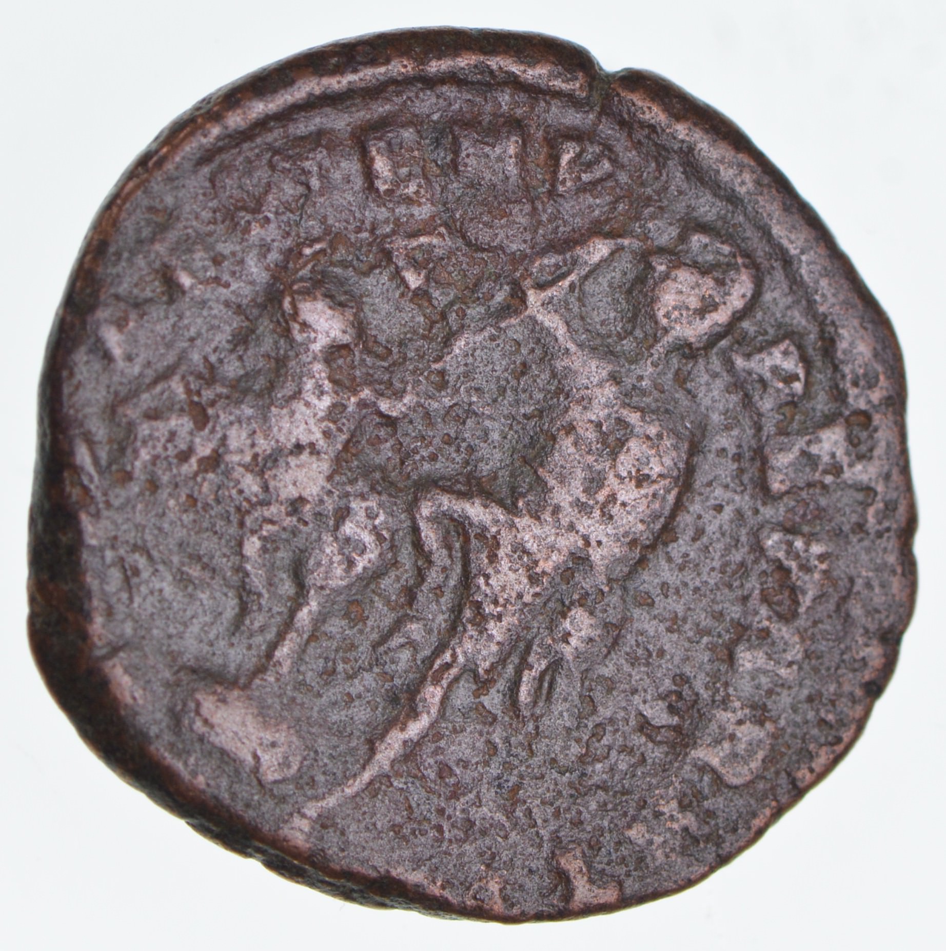 thumbnail image 2 of Ancient Roman Coin - Genuine Bronze, Cleaned, Very Fine Quality - Europe Origin 2 of 6
