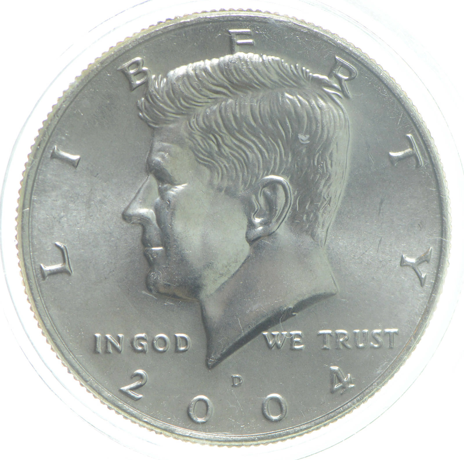 2004-D Commemorative Space Overlay Kennedy Half Dollar - Shuttle STS-51 ...