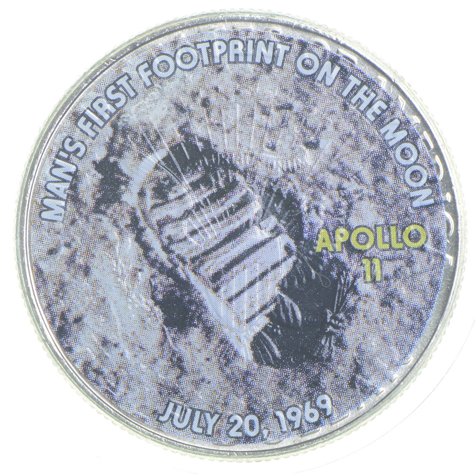 2005-D Commemorative Space Overlay Kennedy Half Dollar - Apollo 11 - US ...
