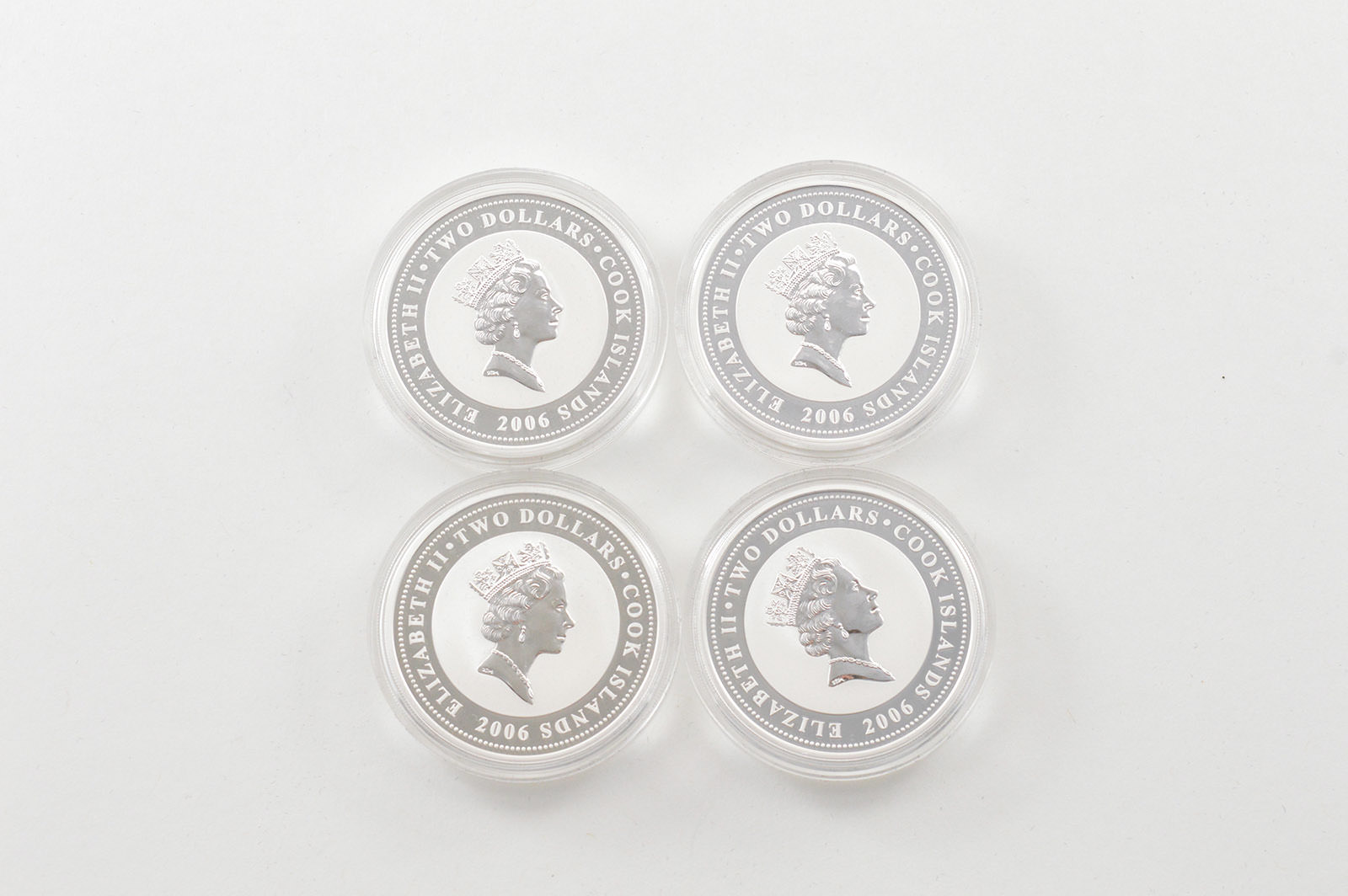 2006 Cook Islands 2 1930's Classic Speedsters 1 Oz Silver Coin 4