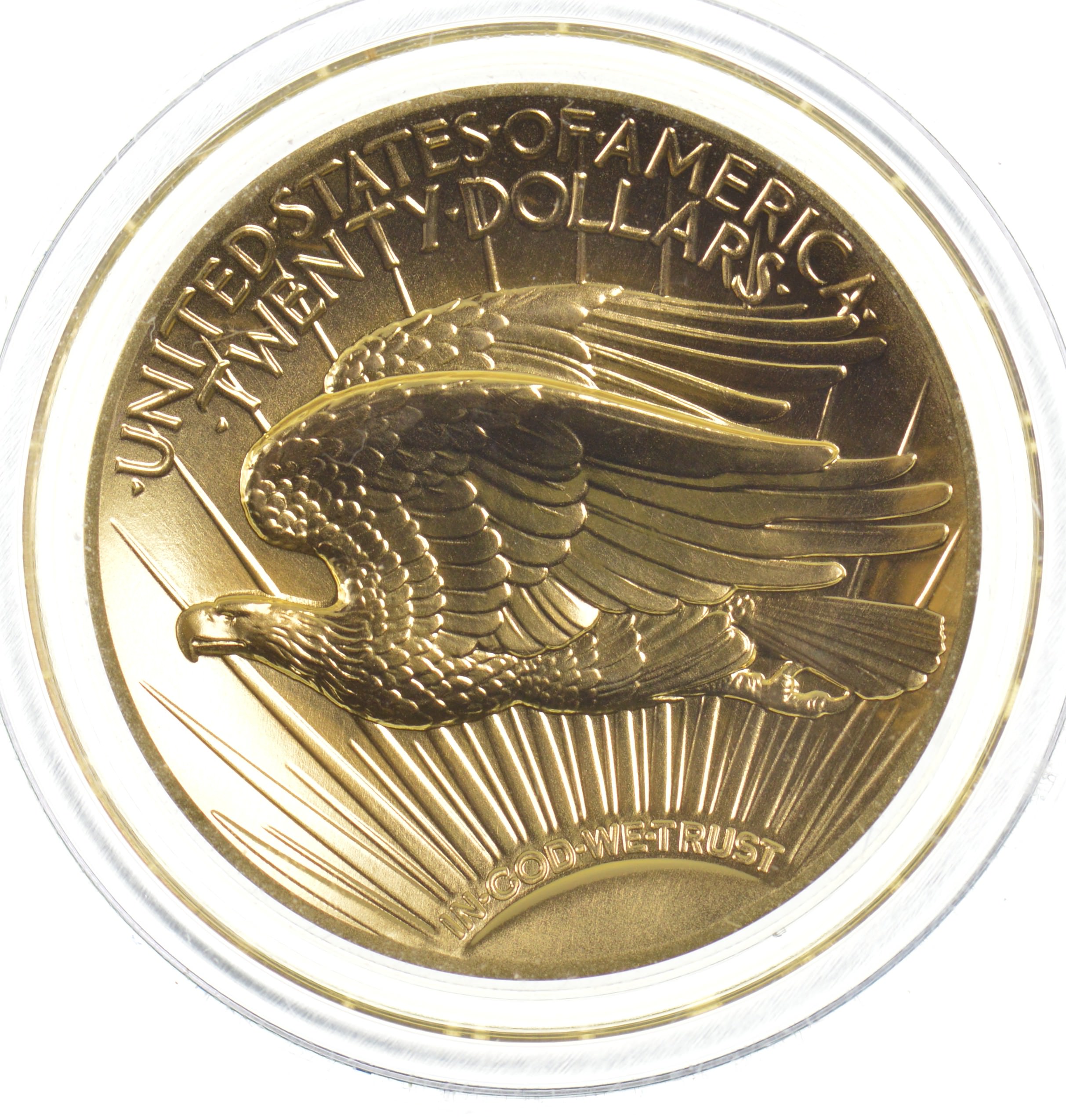 2009 MMIX Ultra High Relief $20 Gold Double Eagle Bullion Coin,1 OZ ...