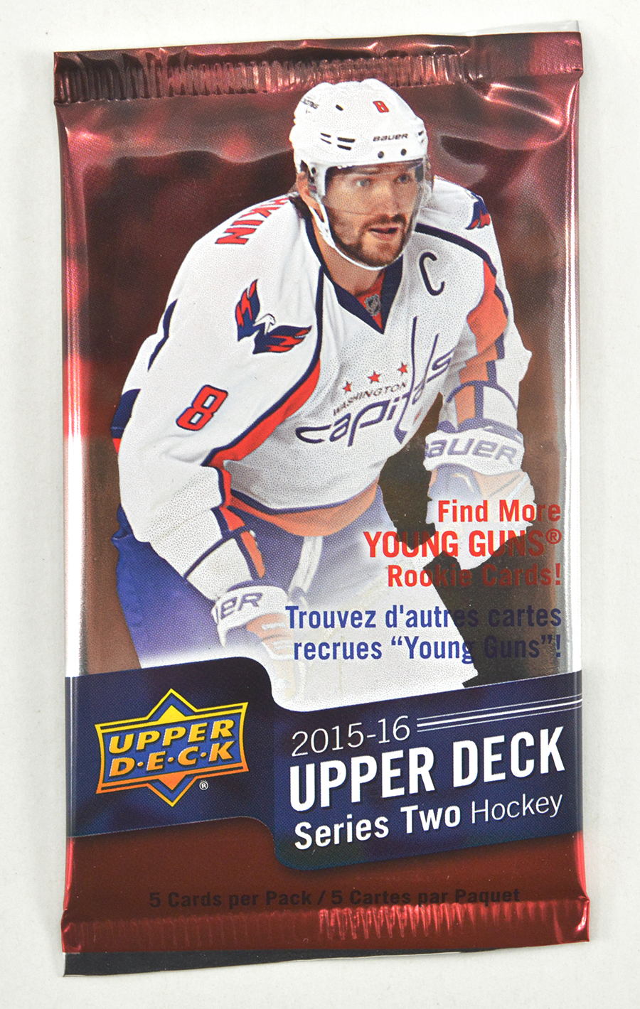 20152016 Upper Deck SEALED Series II Hockey Card Pack 5 Cards Per