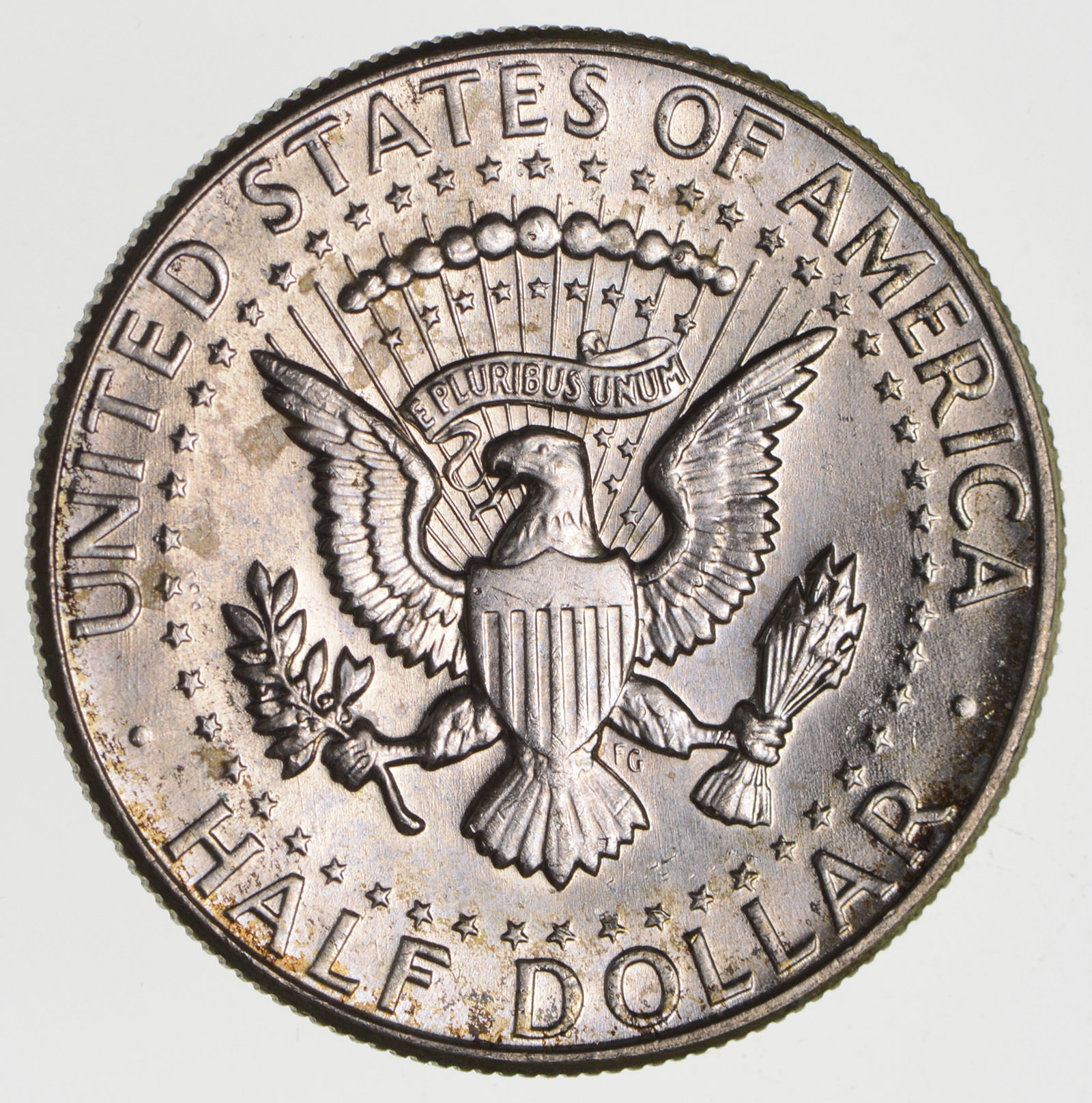 40 SILVER 1967 Kennedy Half Dollar Property Room