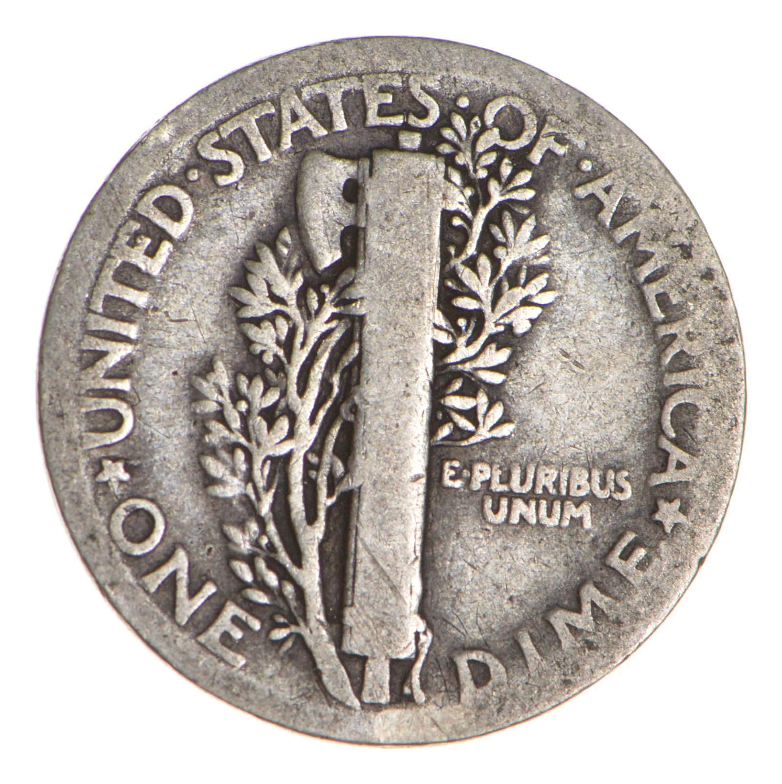 ALMOST 100 Years OLD 1919 Mercury Liberty 90% Silver United States Dime ...