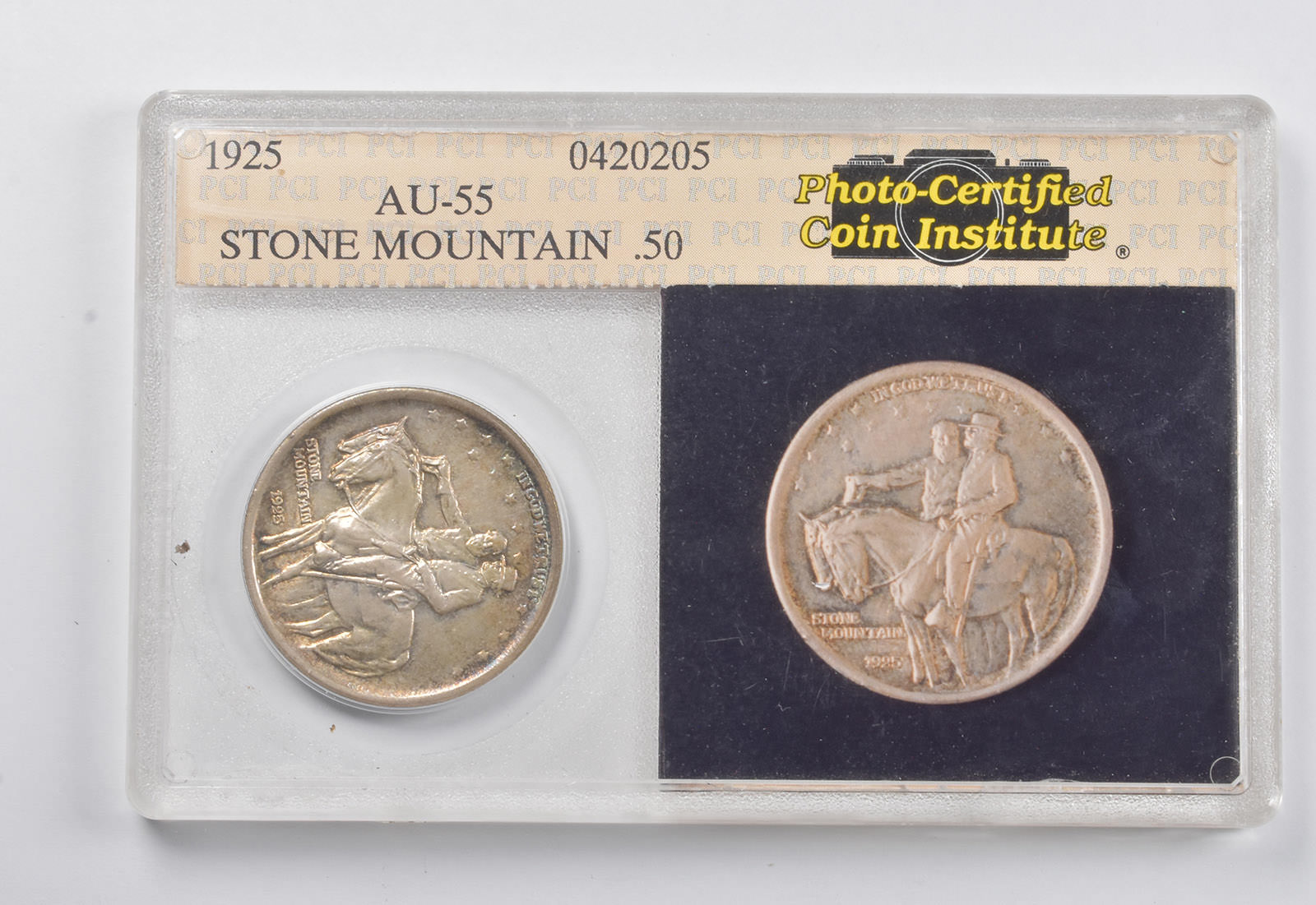 1/2 Dollaro 1925 - Memoriale Di Stone Mountain, USA - Foto 4