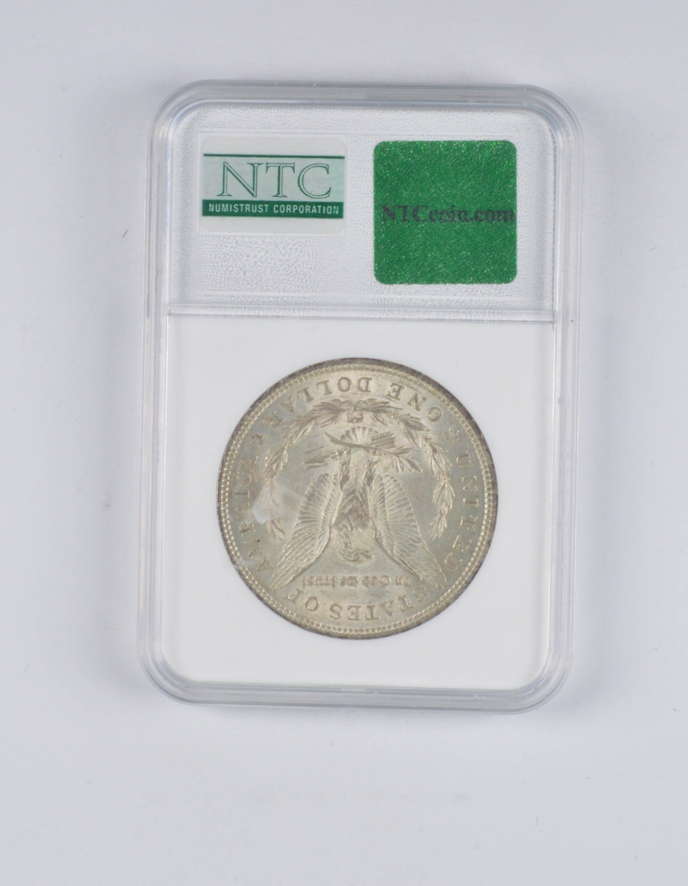 AU58 1921 Silver Dollar Slabbed Property Room