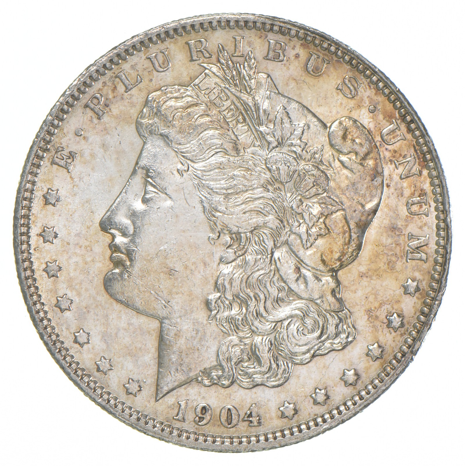 AU Unc 1904 O Morgan Silver Dollar 1 High Grade Property Room au-unc-1904-o-morgan-silver-dollar-1-high-grade-property-room