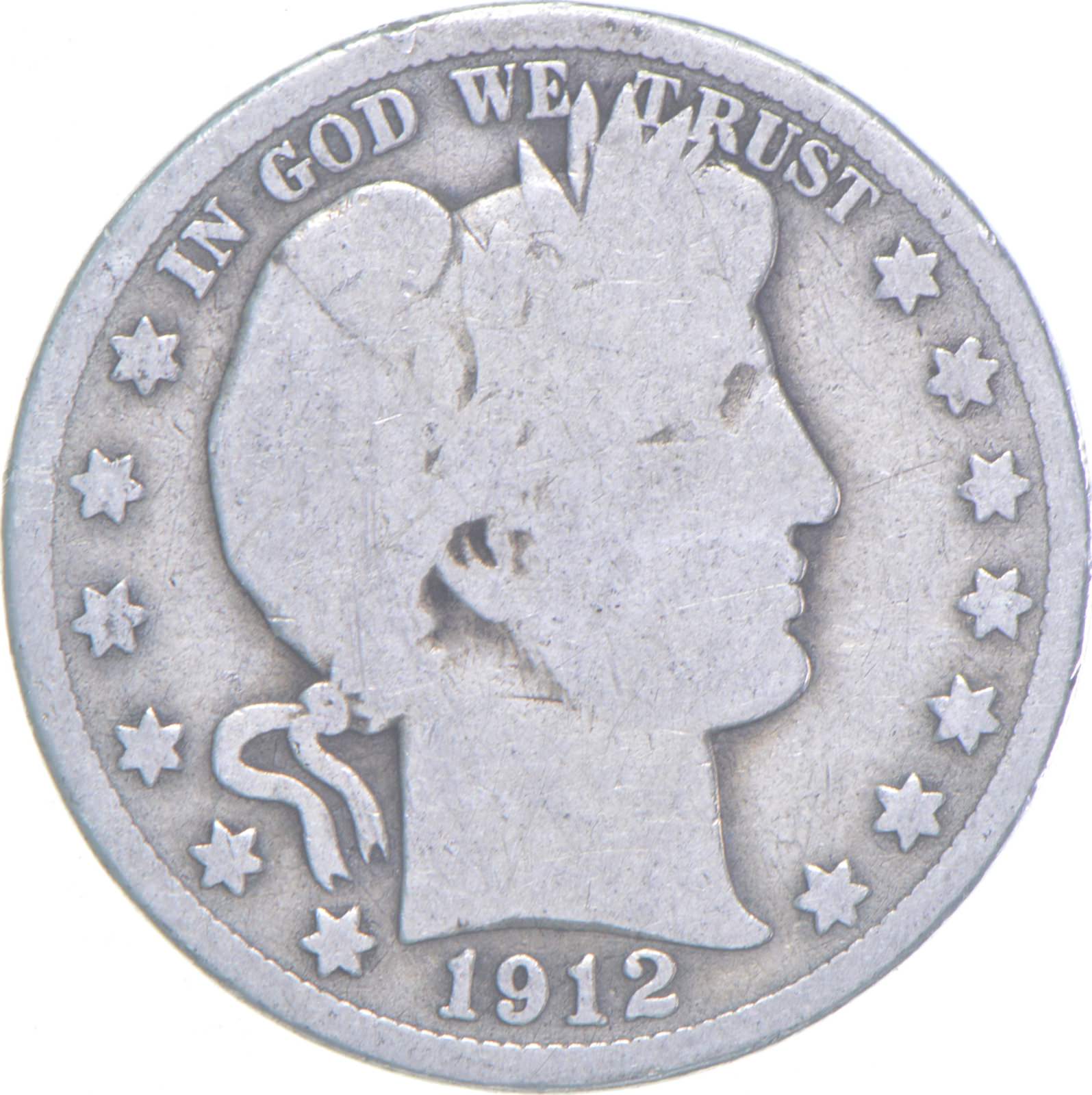 Better 1912 US Barber 90% Silver Half Dollar Coin Collection Set Break ...