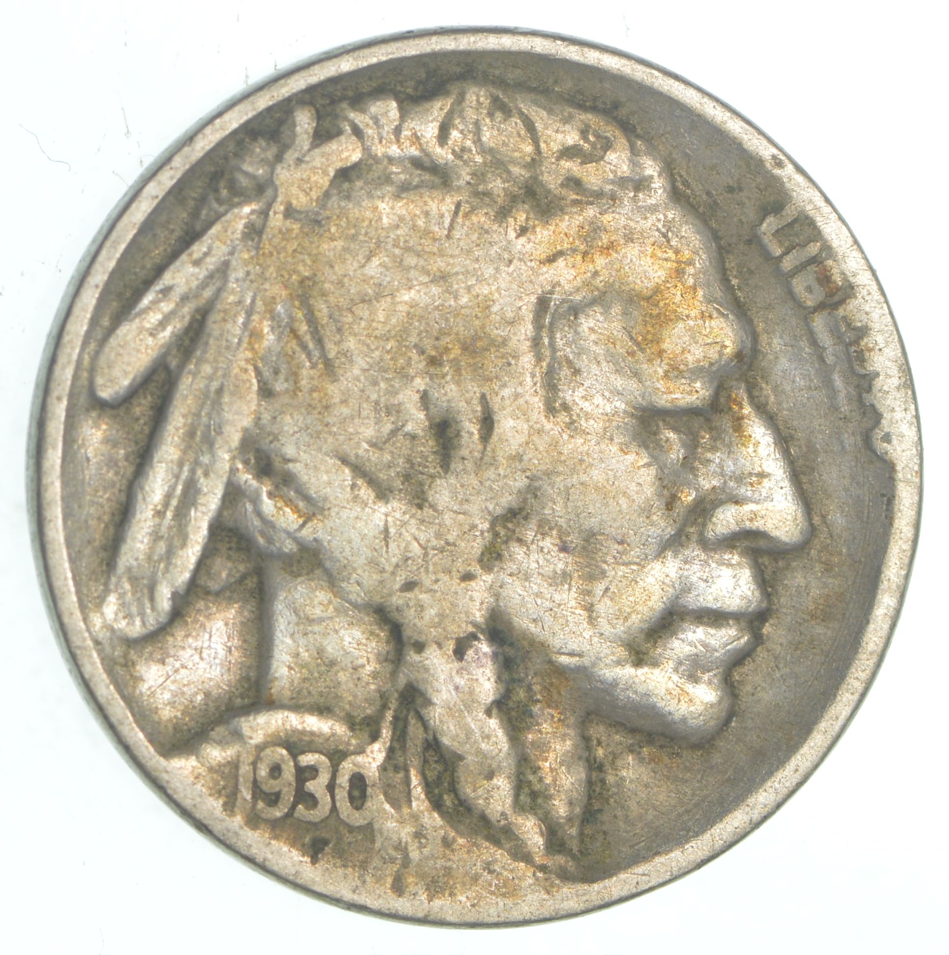 Better - 1930 Buffalo Indian Head US Nickel | Property Room