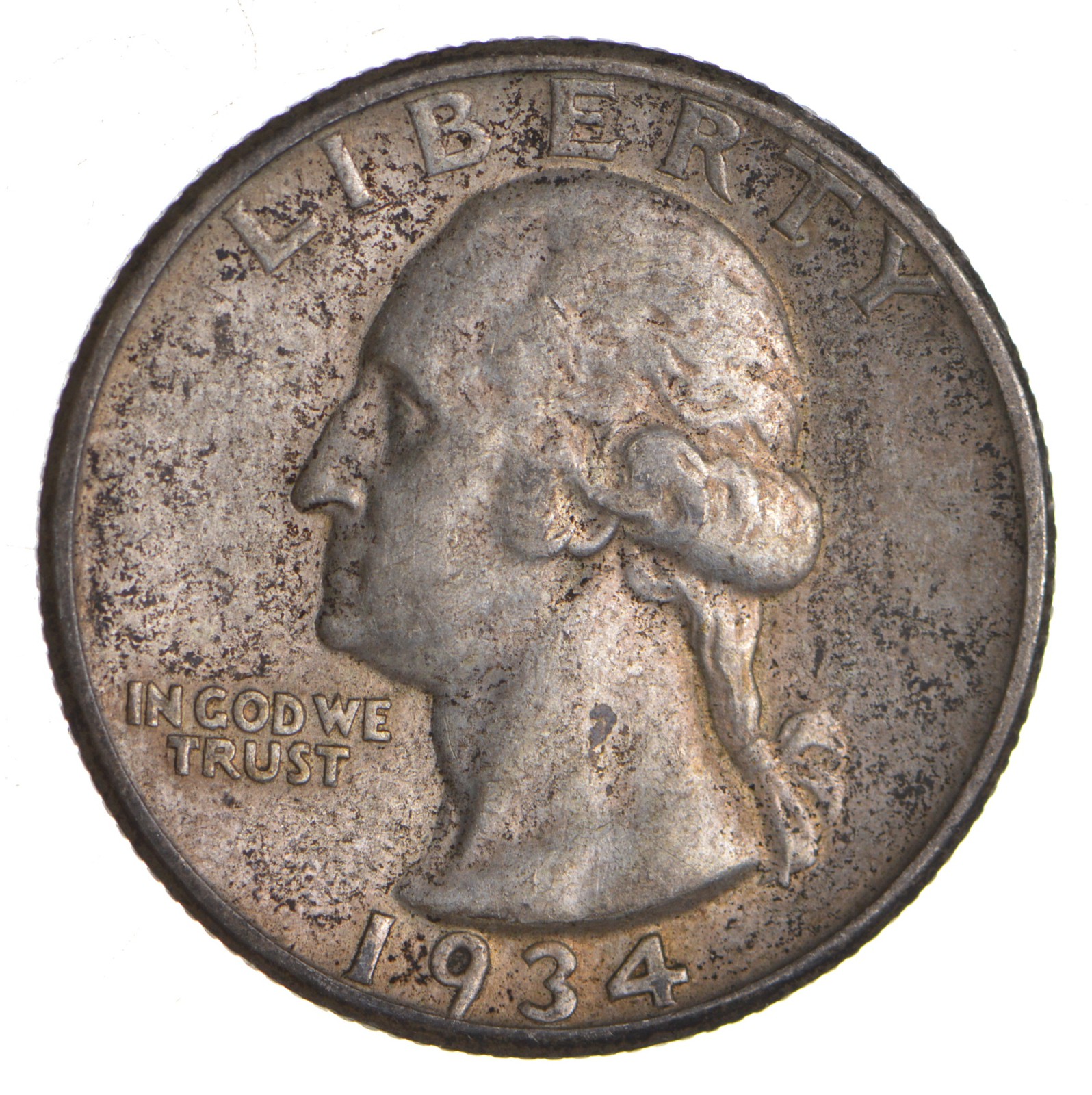 Better 1934 US Washington 90 Silver Quarter Coin Set Break