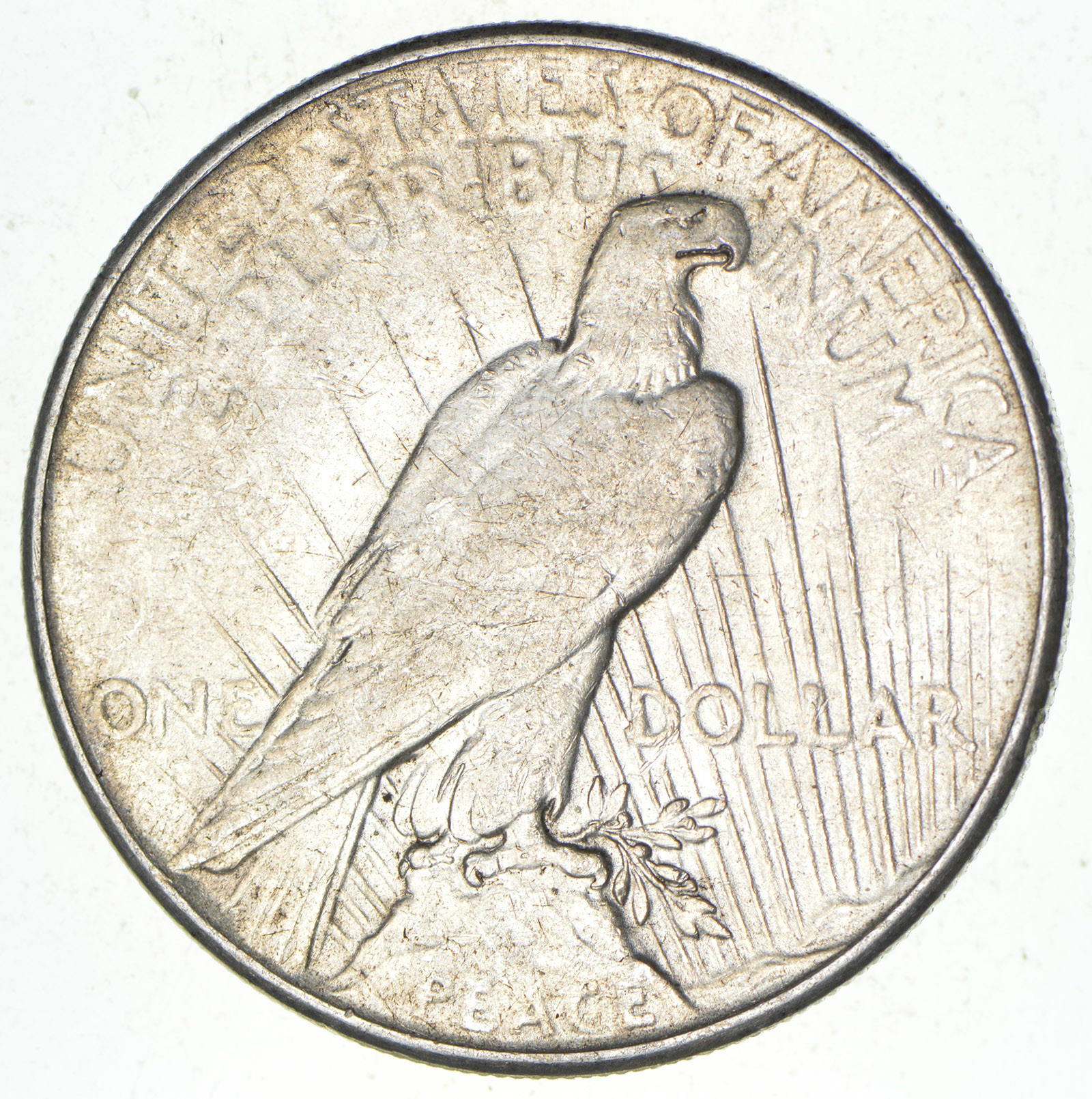 BETTER 1935 Peace Silver Dollar Decent Red Book Value Property Room