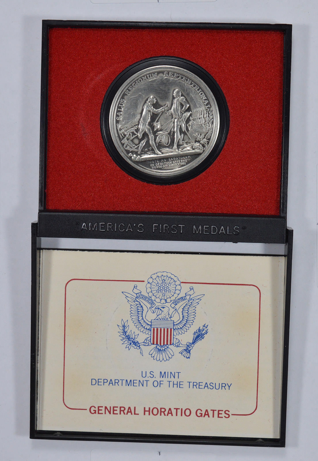 Bicentennial Official US Mint Historic Commemorative Medal Property Room