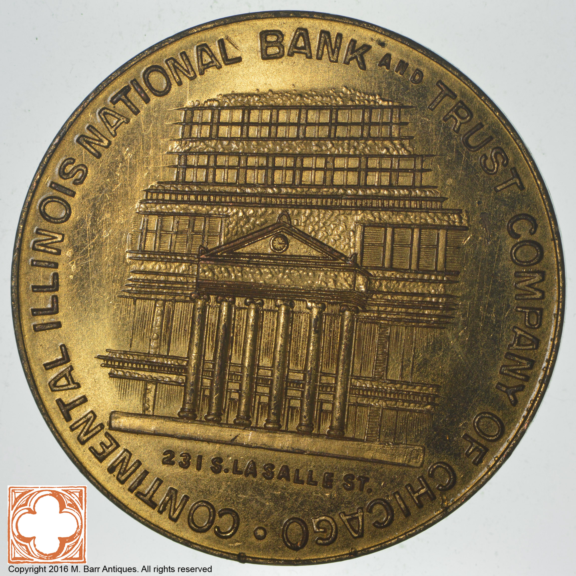 Continental Illinois National Bank And Trust Company Of Chicago Bank