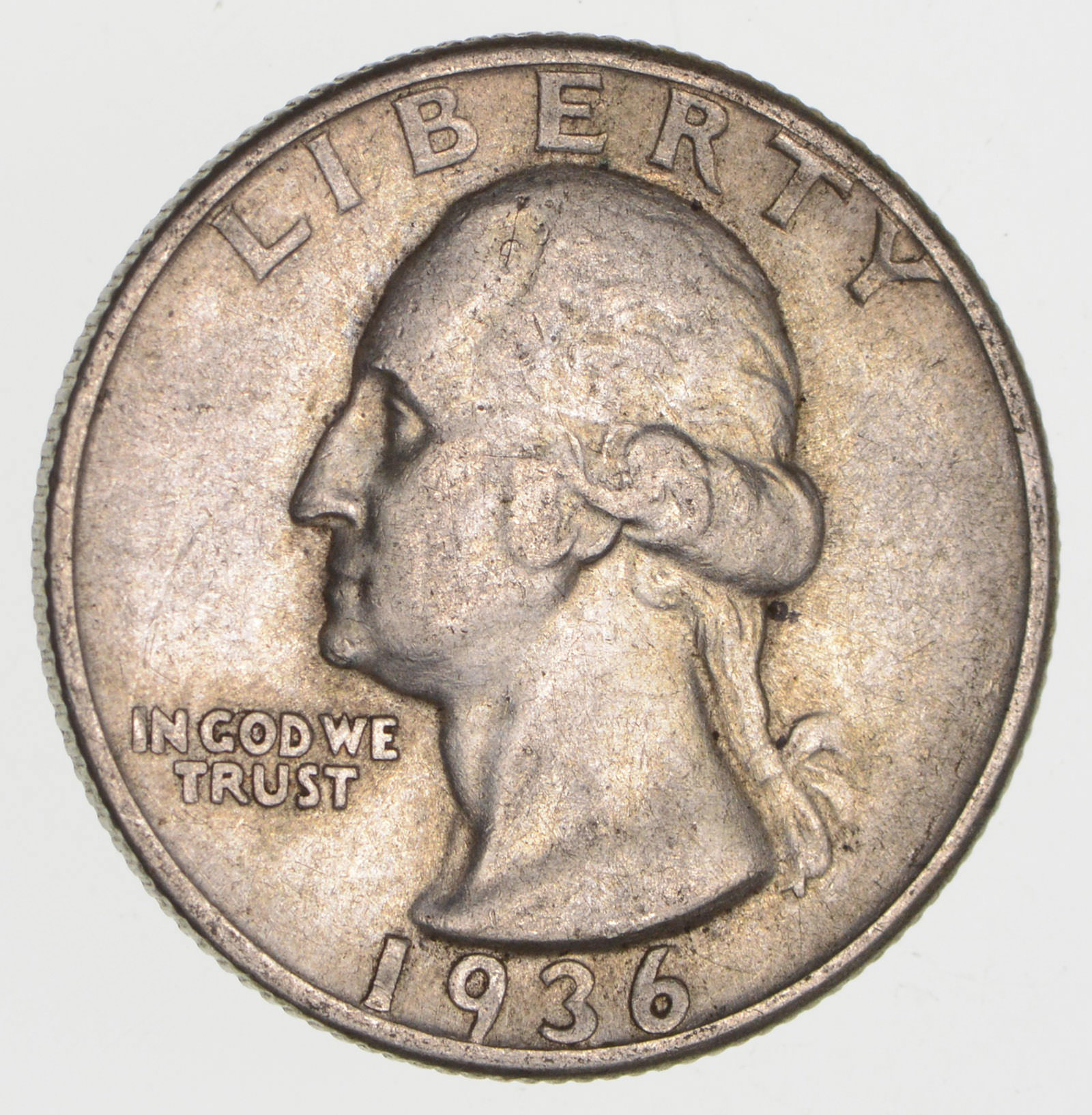 CRISP 1936 Washington Quarter High Retail Value! Property Room