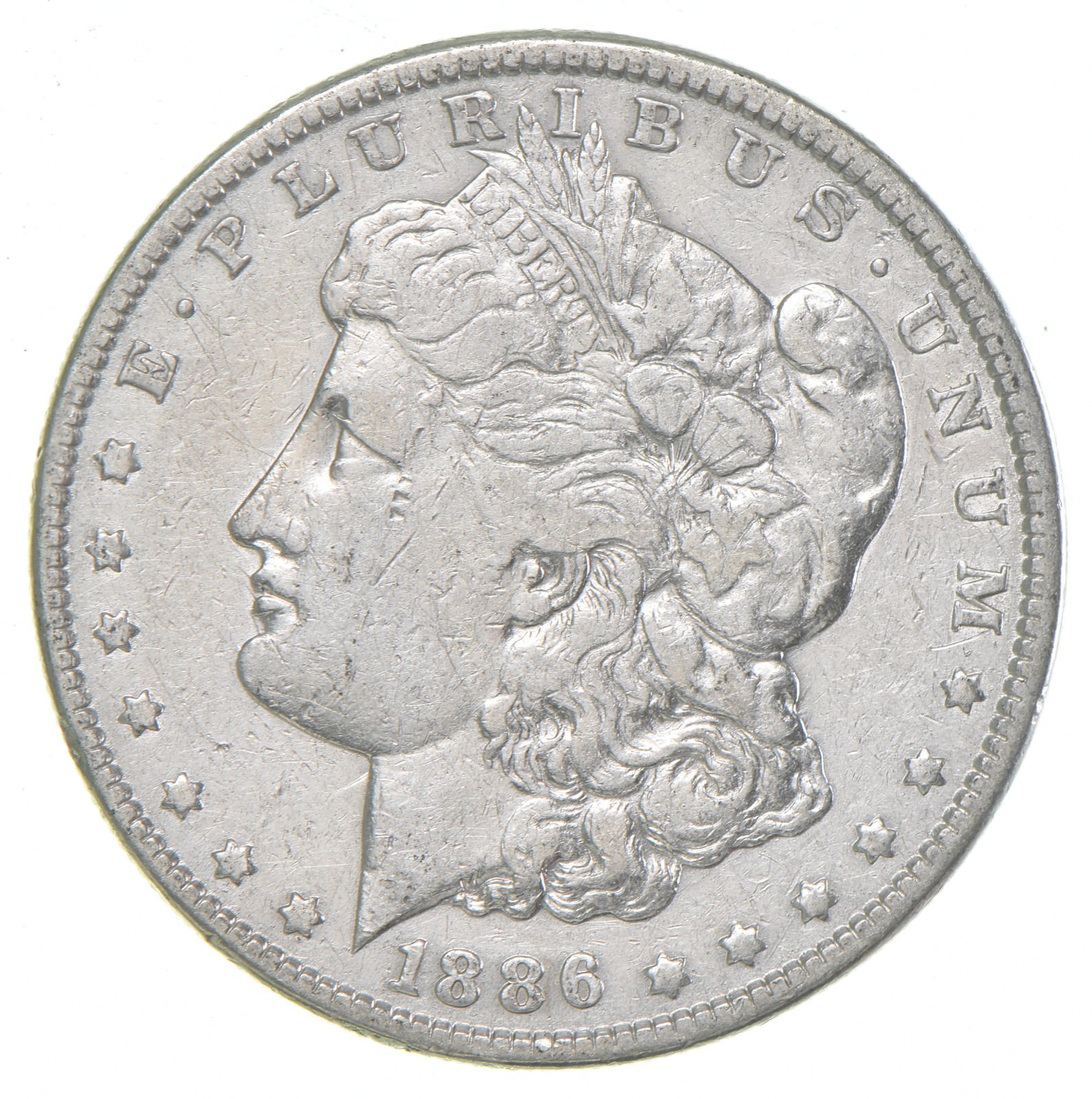 Early - 1886 Morgan Silver Dollar - 90% US Coin | Property Room