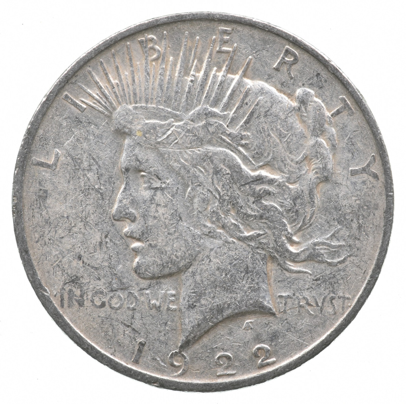Early - 1922-D Peace Silver Dollar - 90% US Coin | Property Room