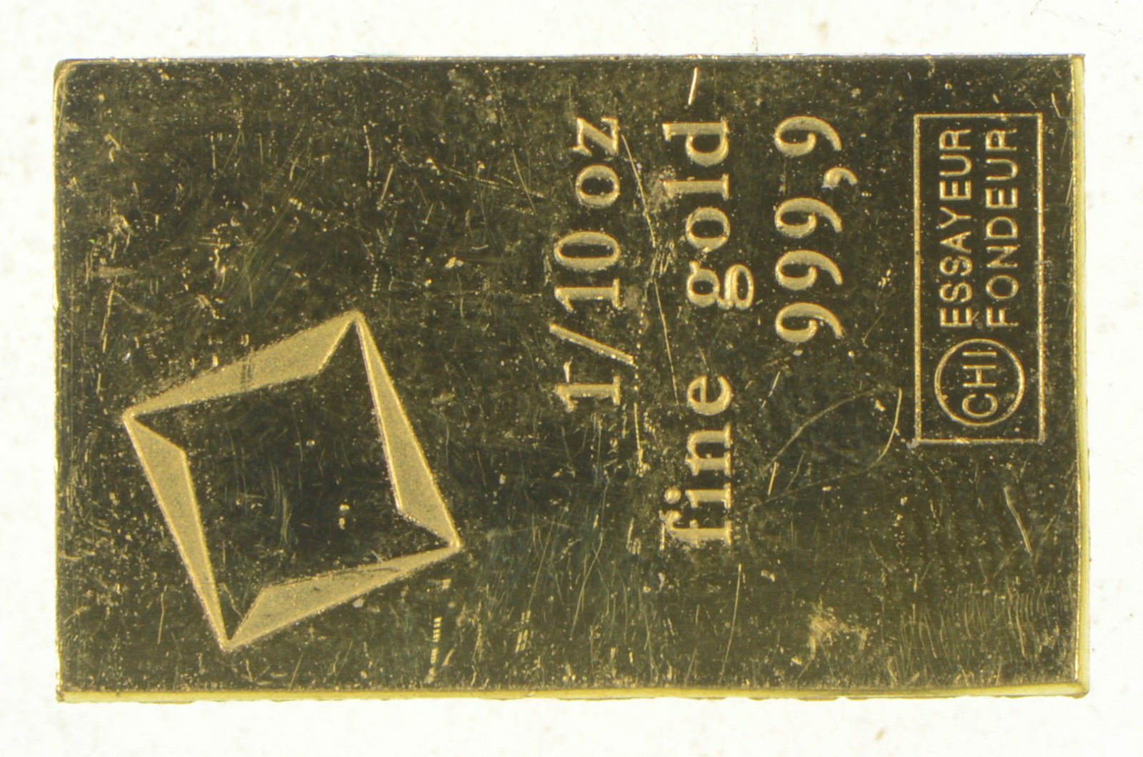 Essayeur Fondeur 1/10 Ounce Gold Bar | Property Room