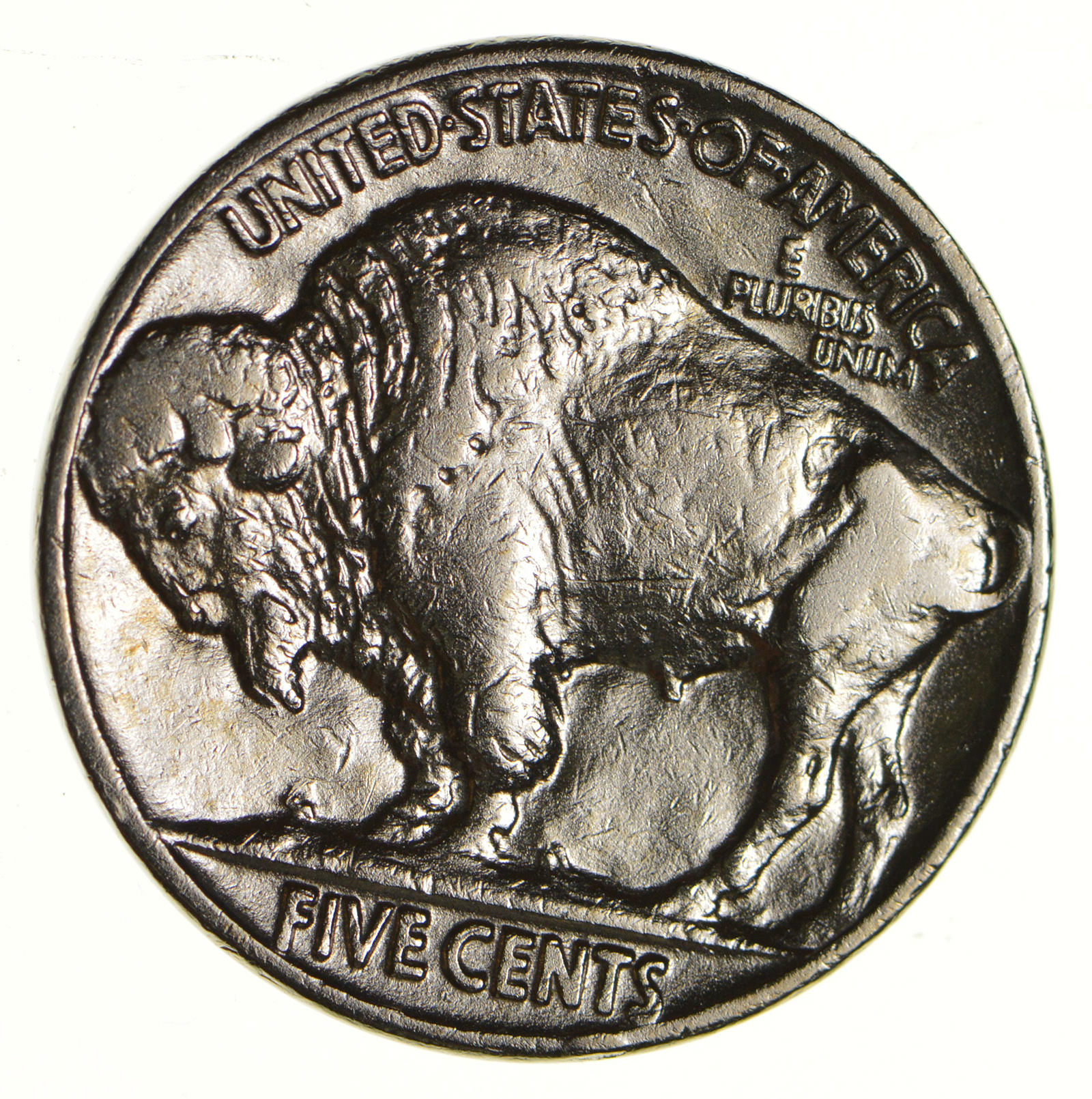 Sharp Coin FULL HORN - High Grade - TOUGH - 1935 Buffalo Nickel - Sharp Coin ...