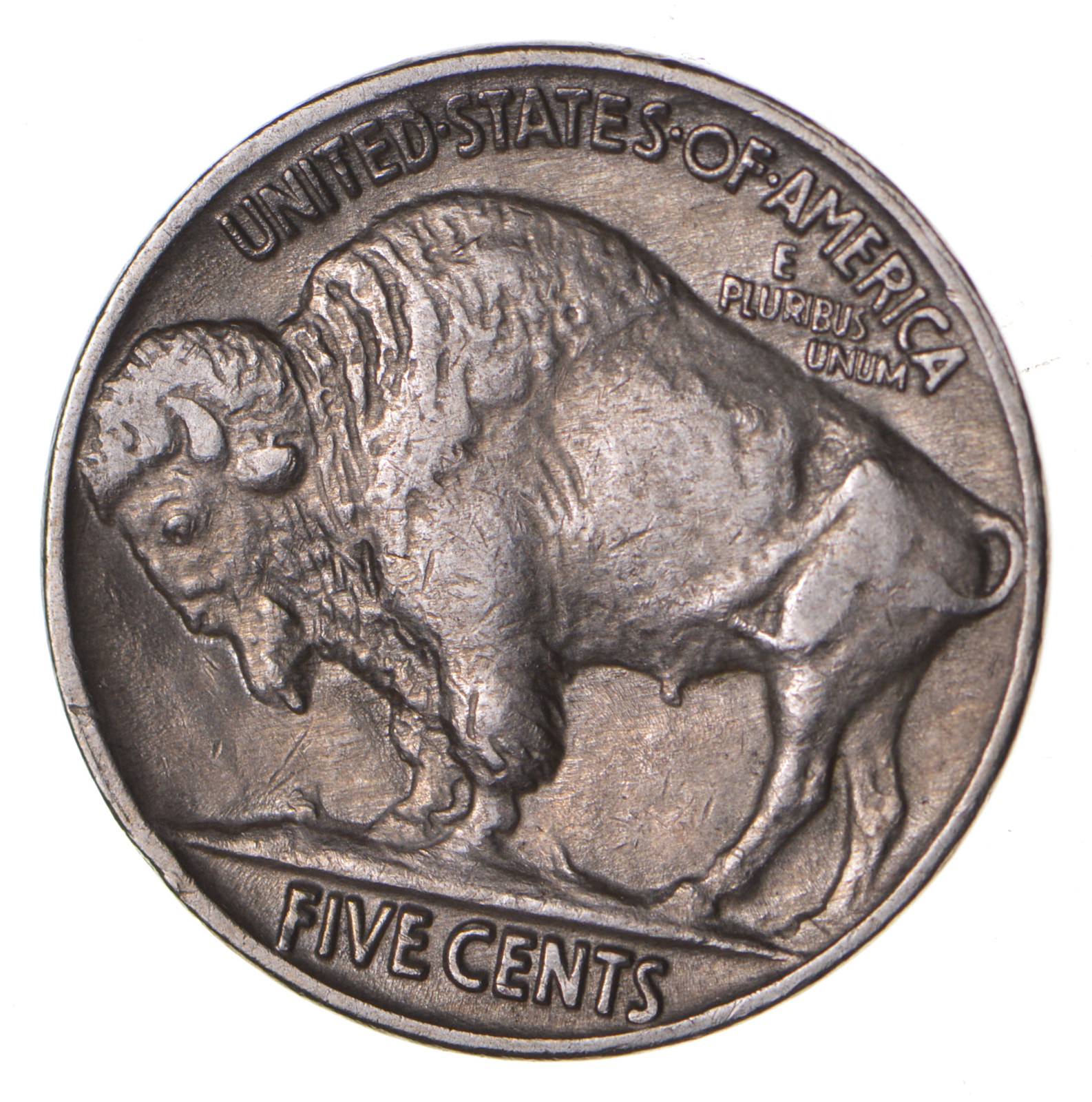 FULL HORN High Grade TOUGH 1935 Buffalo Nickel Sharp Coin