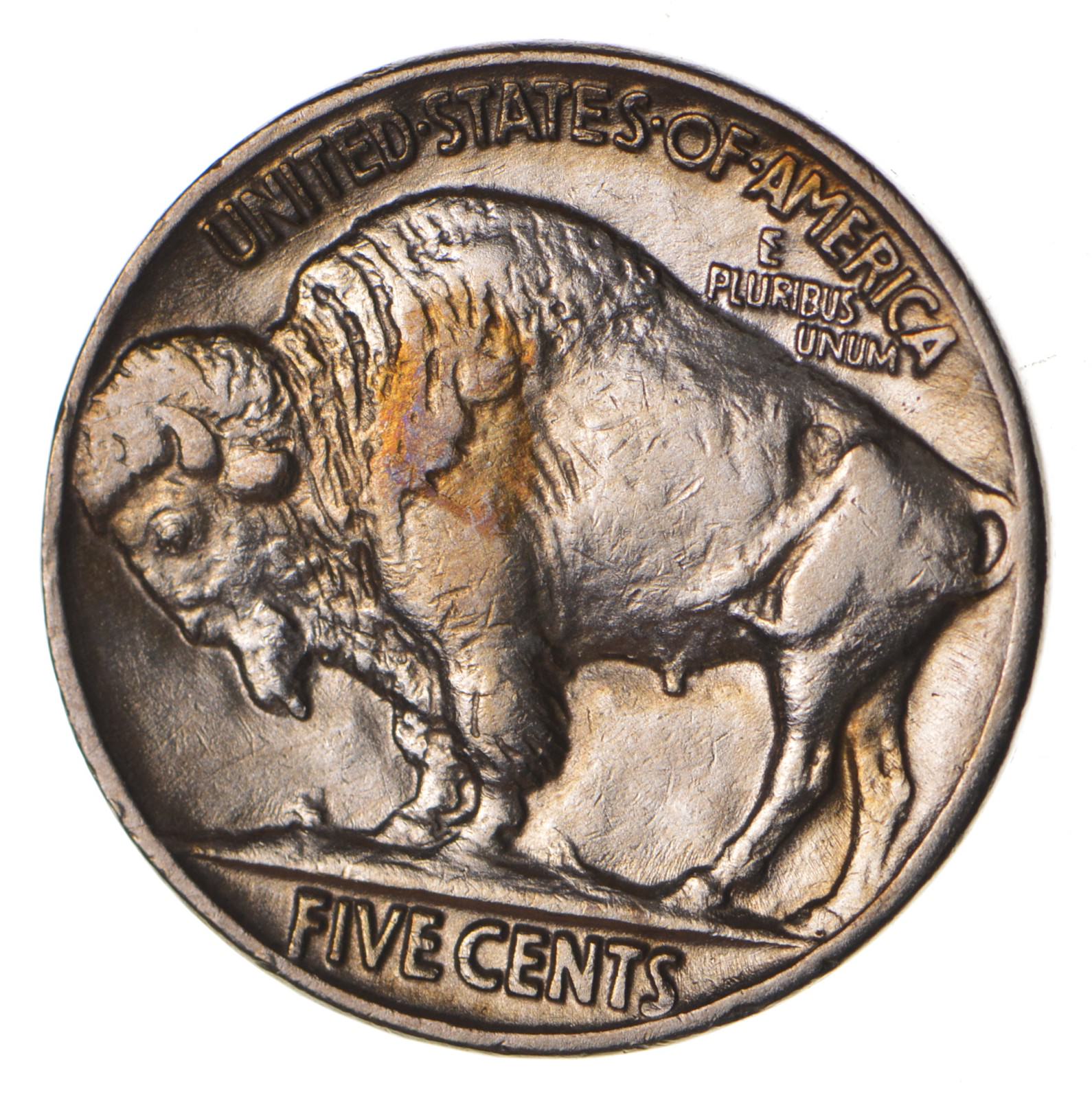Sharp Coin FULL HORN - High Grade - TOUGH - 1936 Buffalo Nickel - Sharp Coin ...