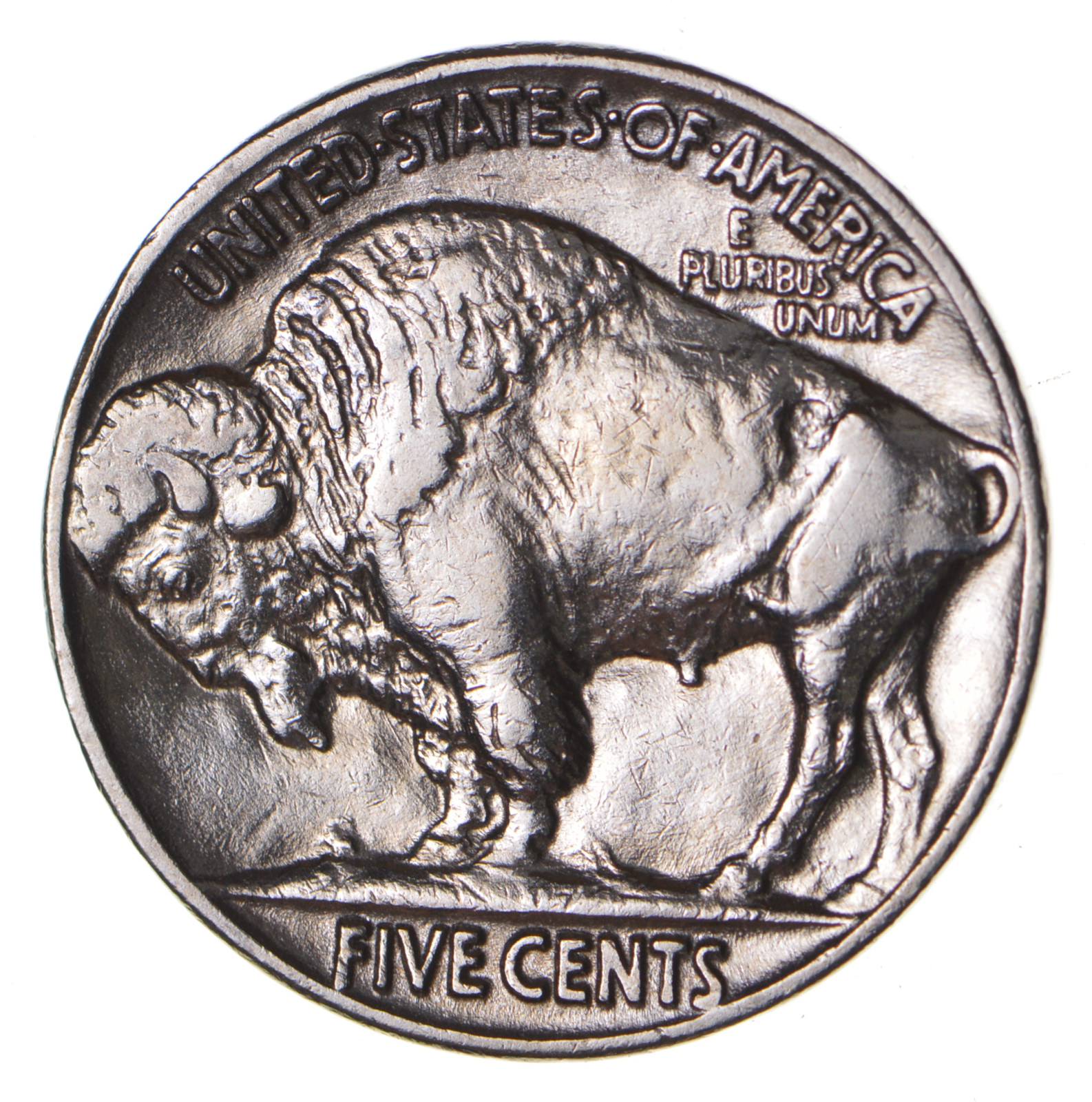 FULL HORN High Grade TOUGH 1937 Buffalo Nickel Sharp Coin