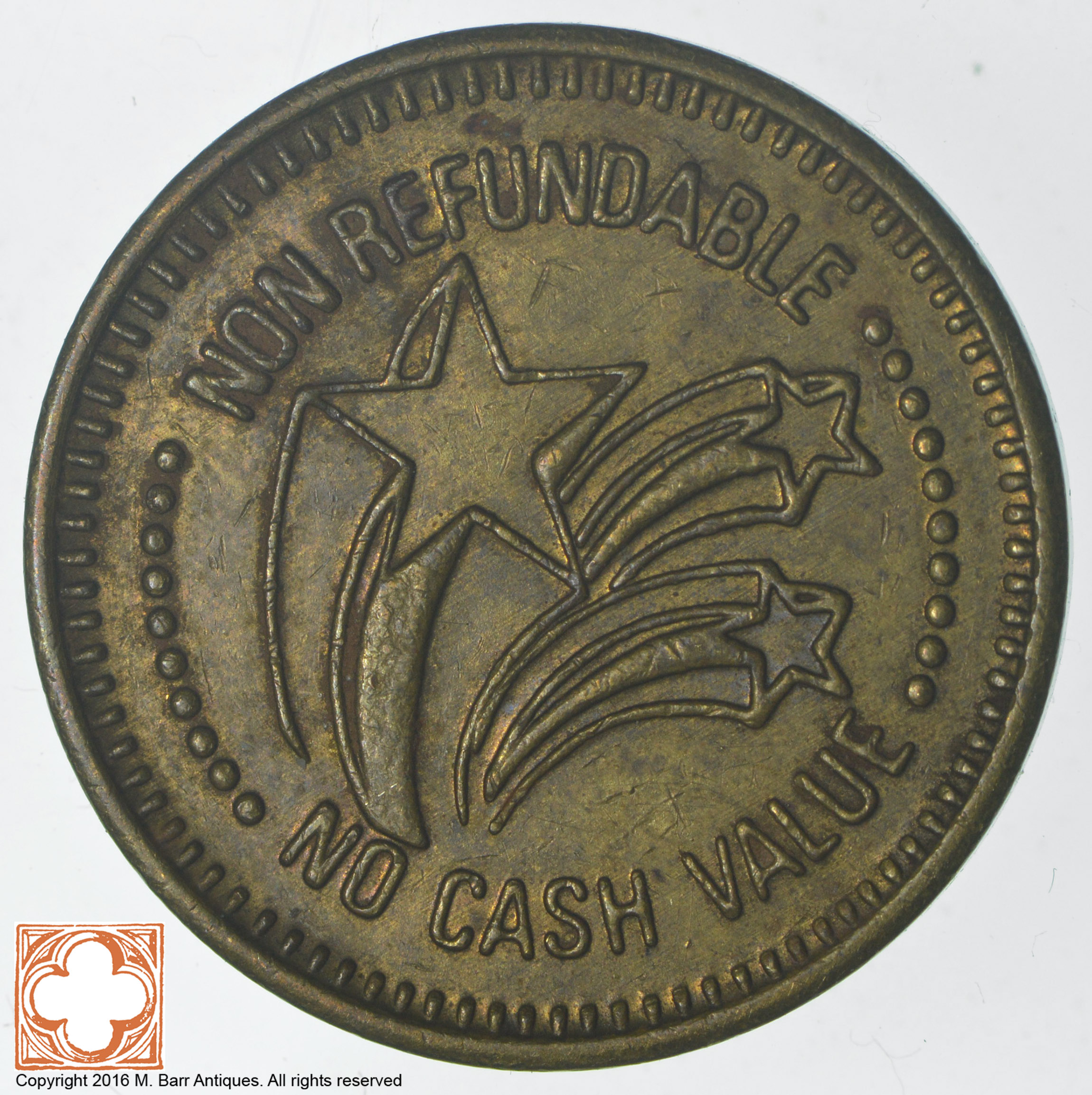 Gametown Family Fun Center Token | Property Room