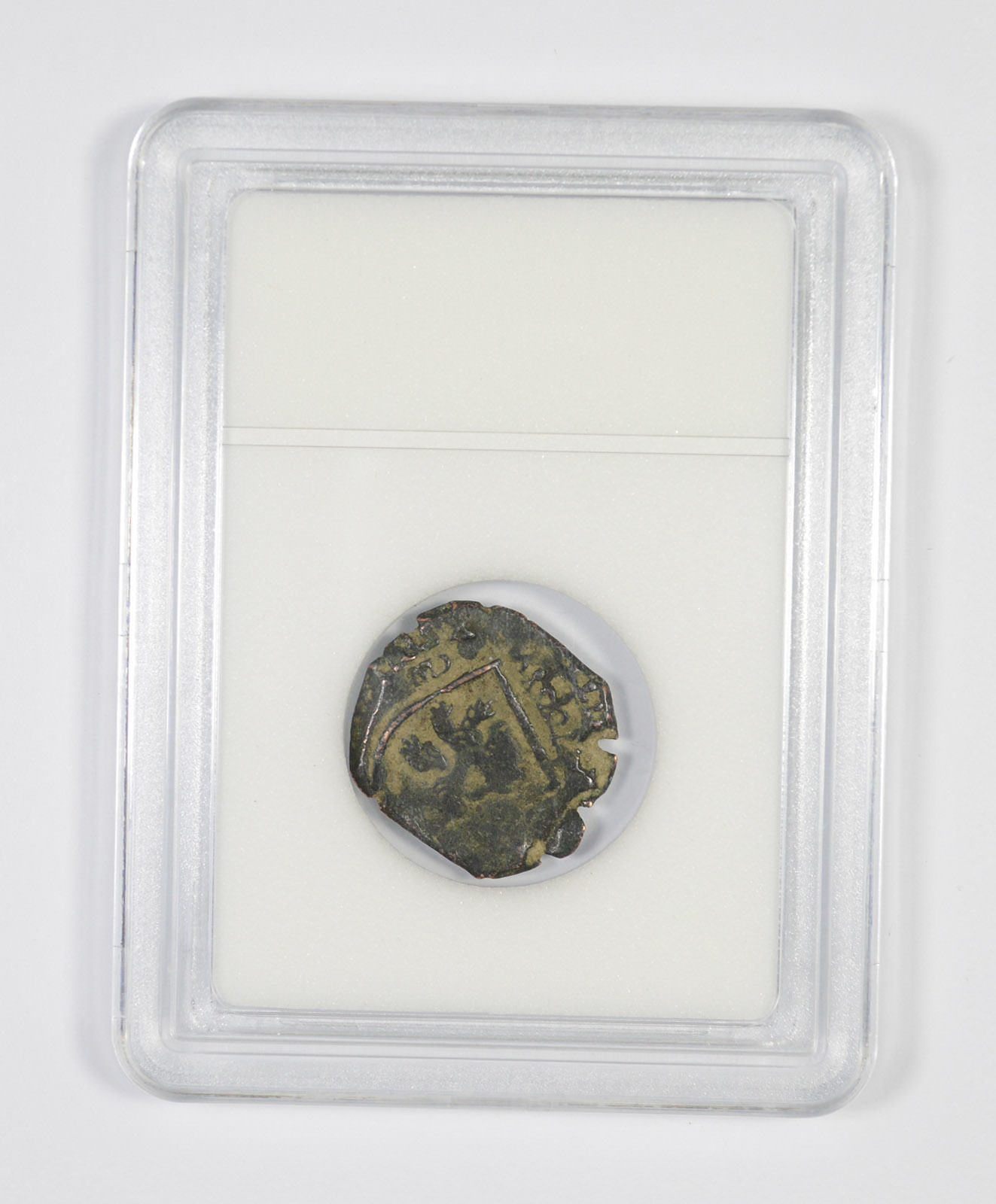Genuine 14001600 AD Spanish Bronze New World Pirate Era Coin