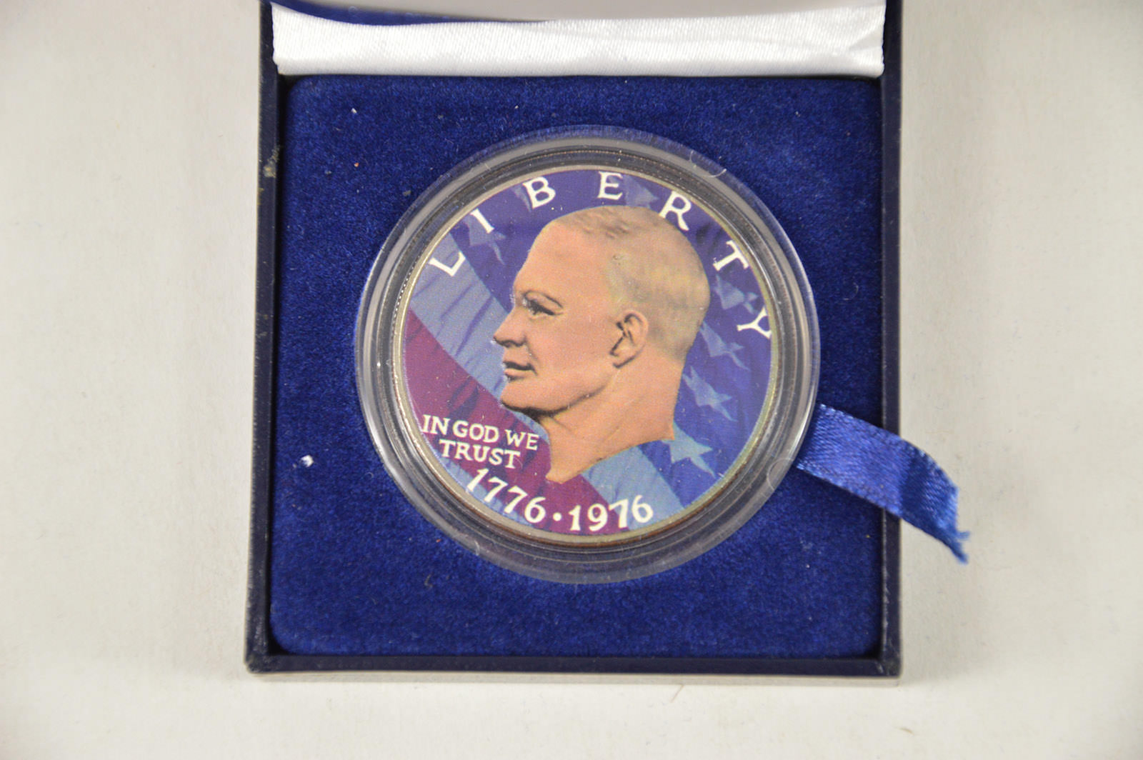 1976 Eisenhower Bicentennial Dollar US One Dollar Coin Vintage