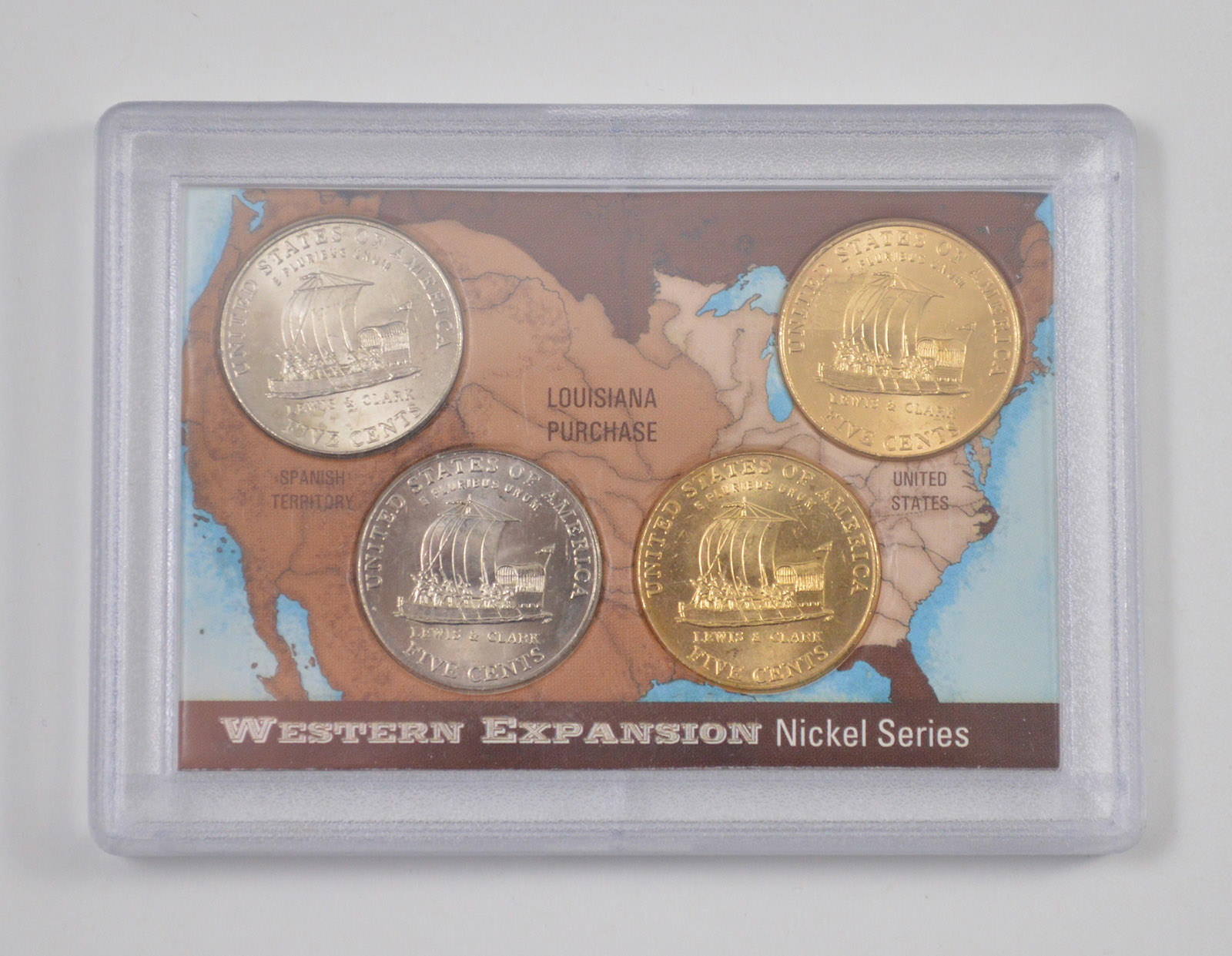 Historic Coin Collection Western Expansion Nickel Series Nicely