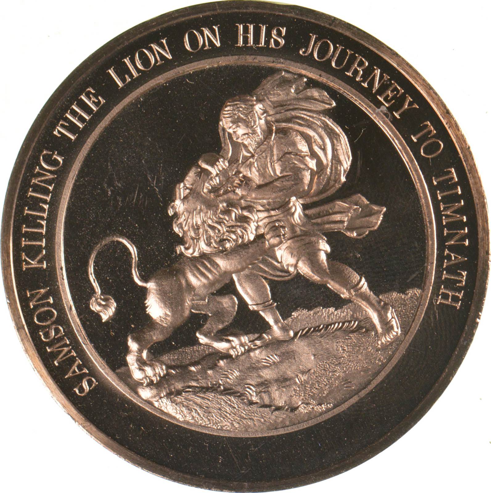 Interesting Vintage Medal Medallion Commemorative Neat History Property Room