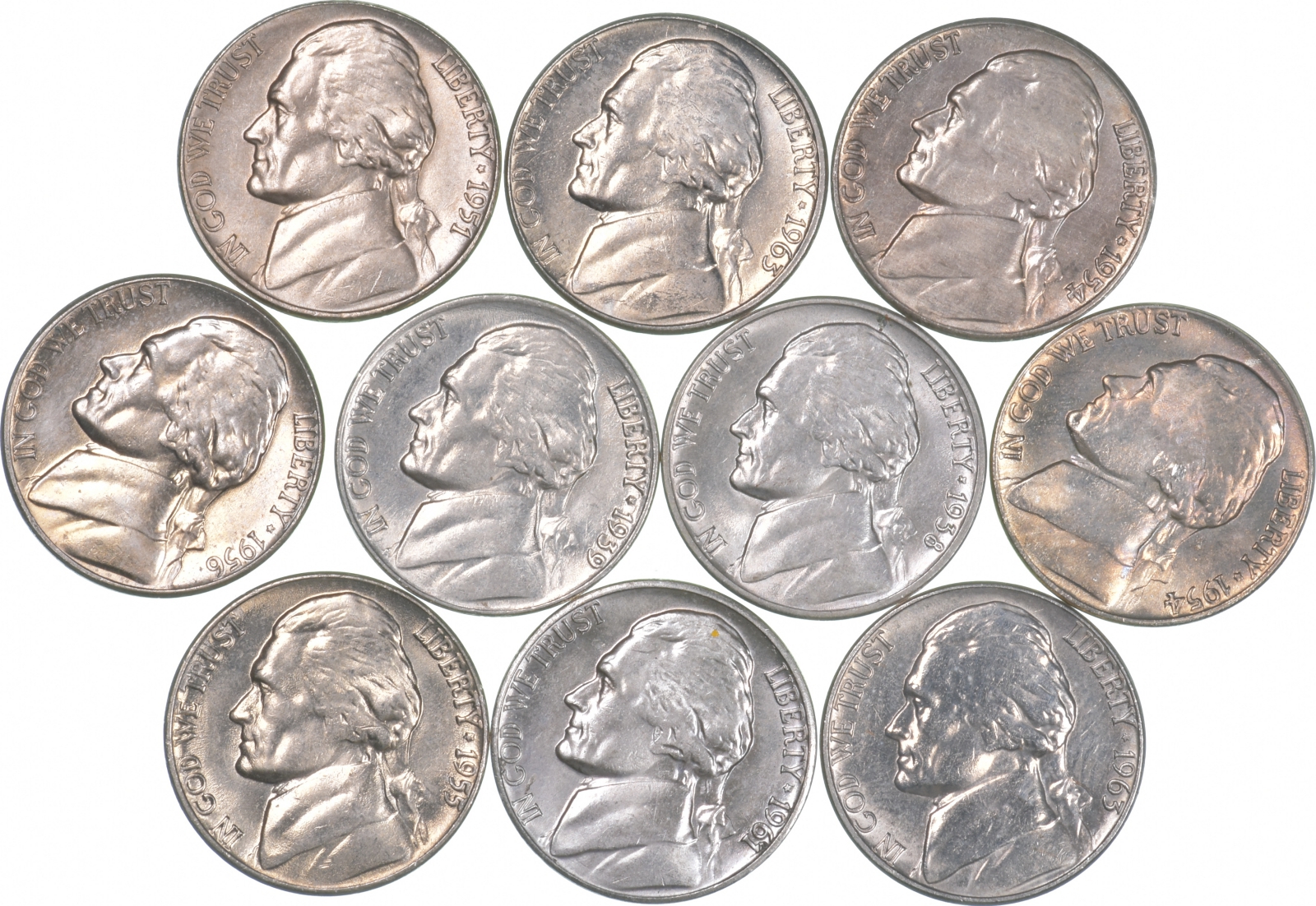 Jefferson Nickels Great Collection Property Room Jefferson Nickels Great Collection Property Room