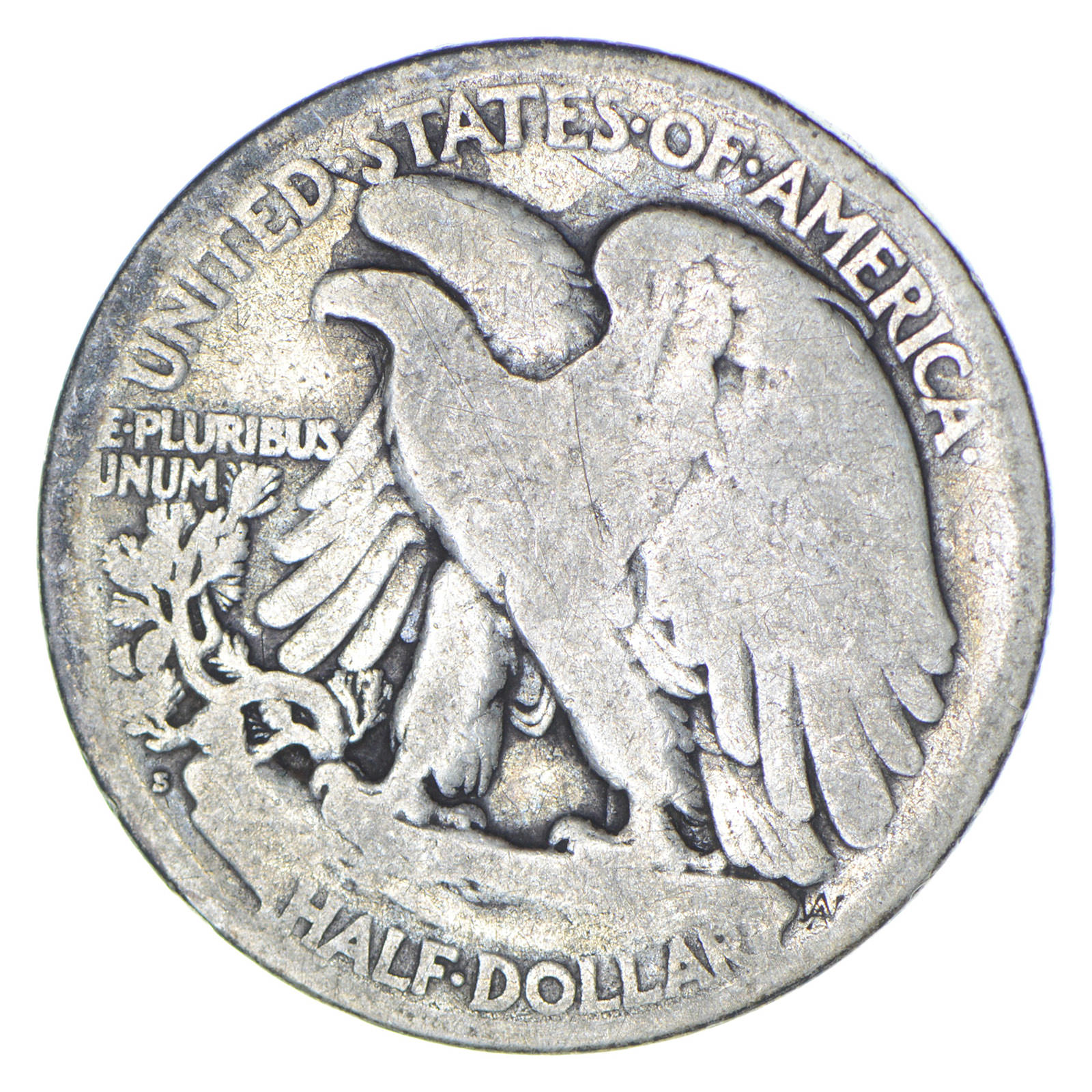 KEY DATE 50c 1921S Walking Liberty Half Dollar Huge Value