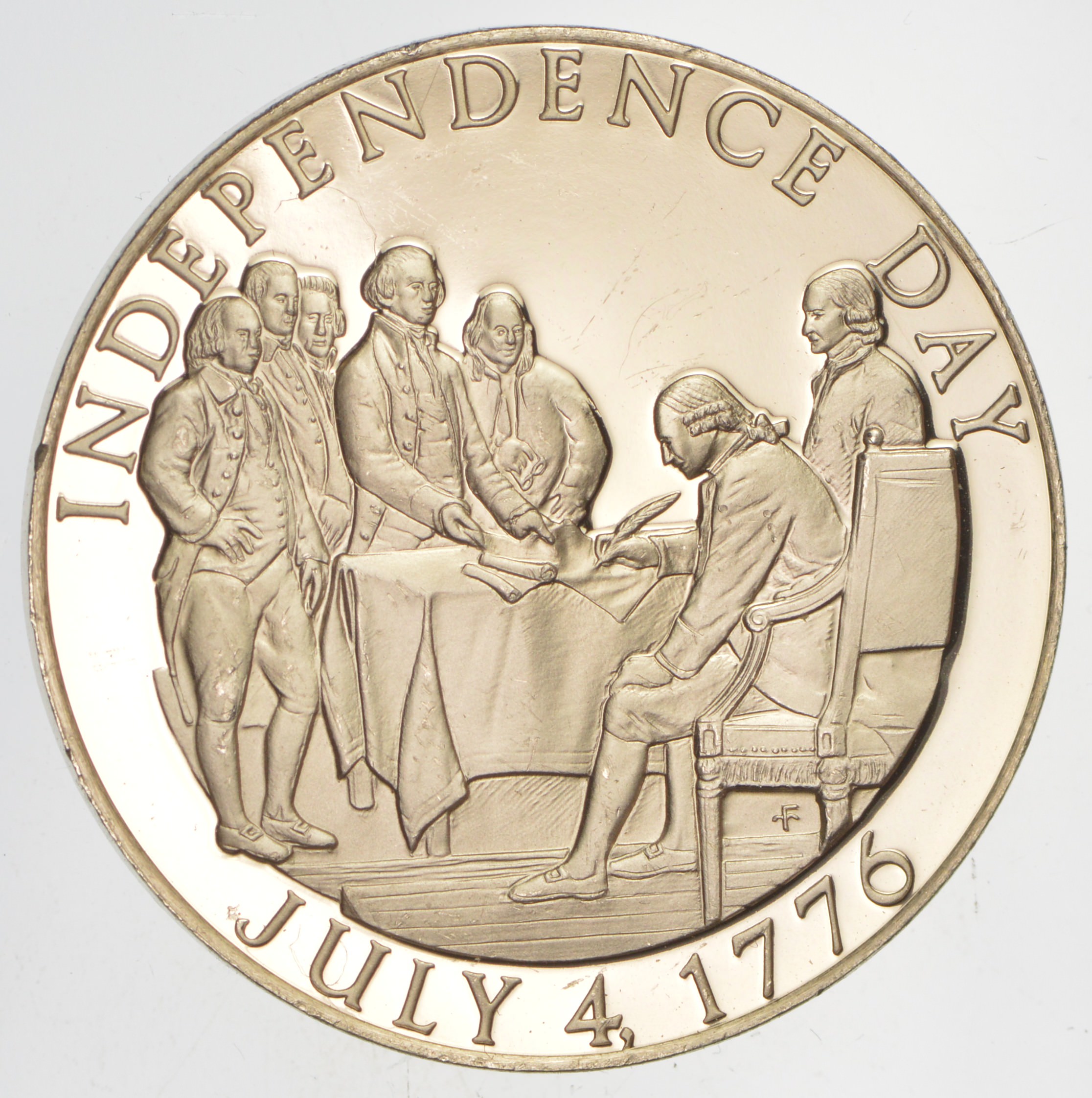 Limited Edition Silver Round - Independence Day / Bicentennial Day - 0. ...