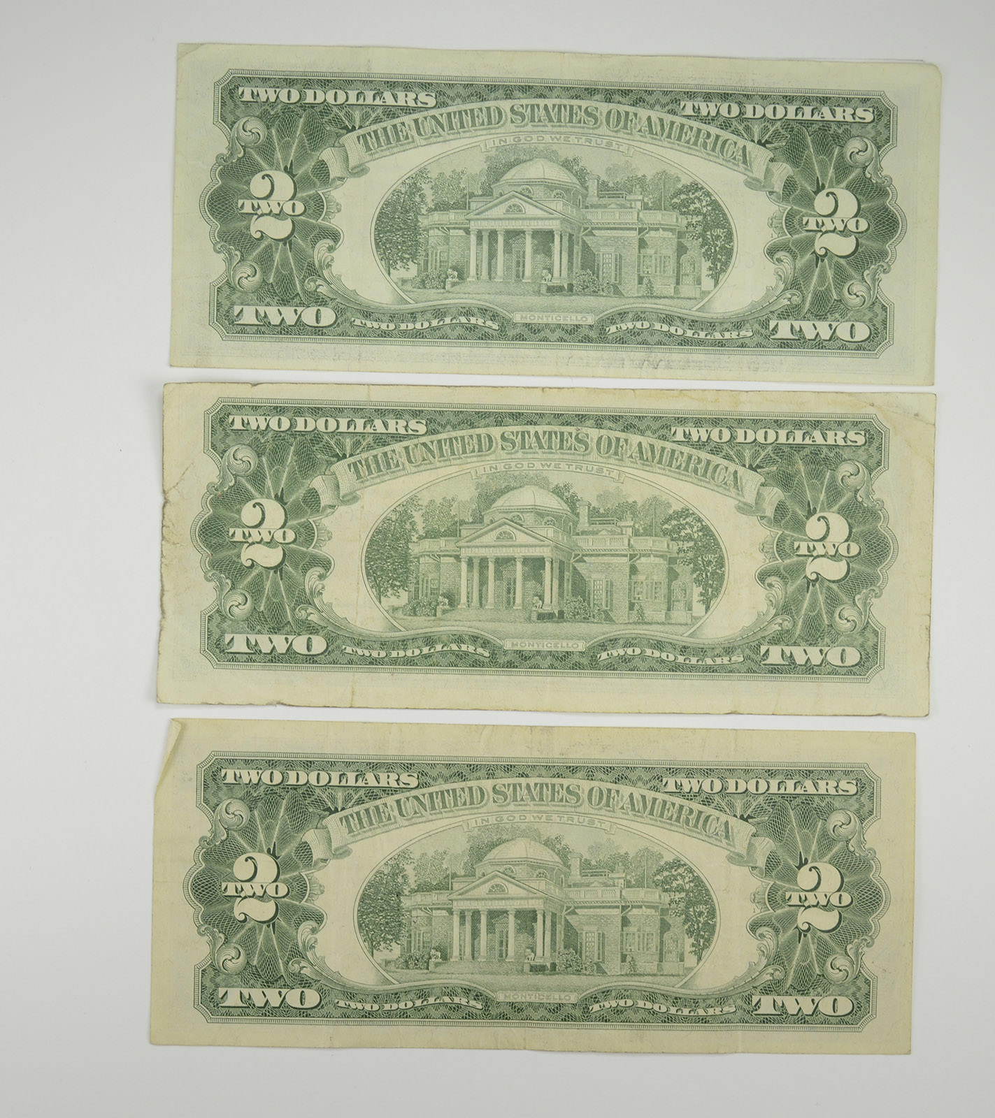 Lot 3 Red Seal 2 00 Us 1953 Or 1963 Notes Currency Collection Lot 3 Red Seal 2 00 Us 1953 Or 1963 Notes Currency Collection
