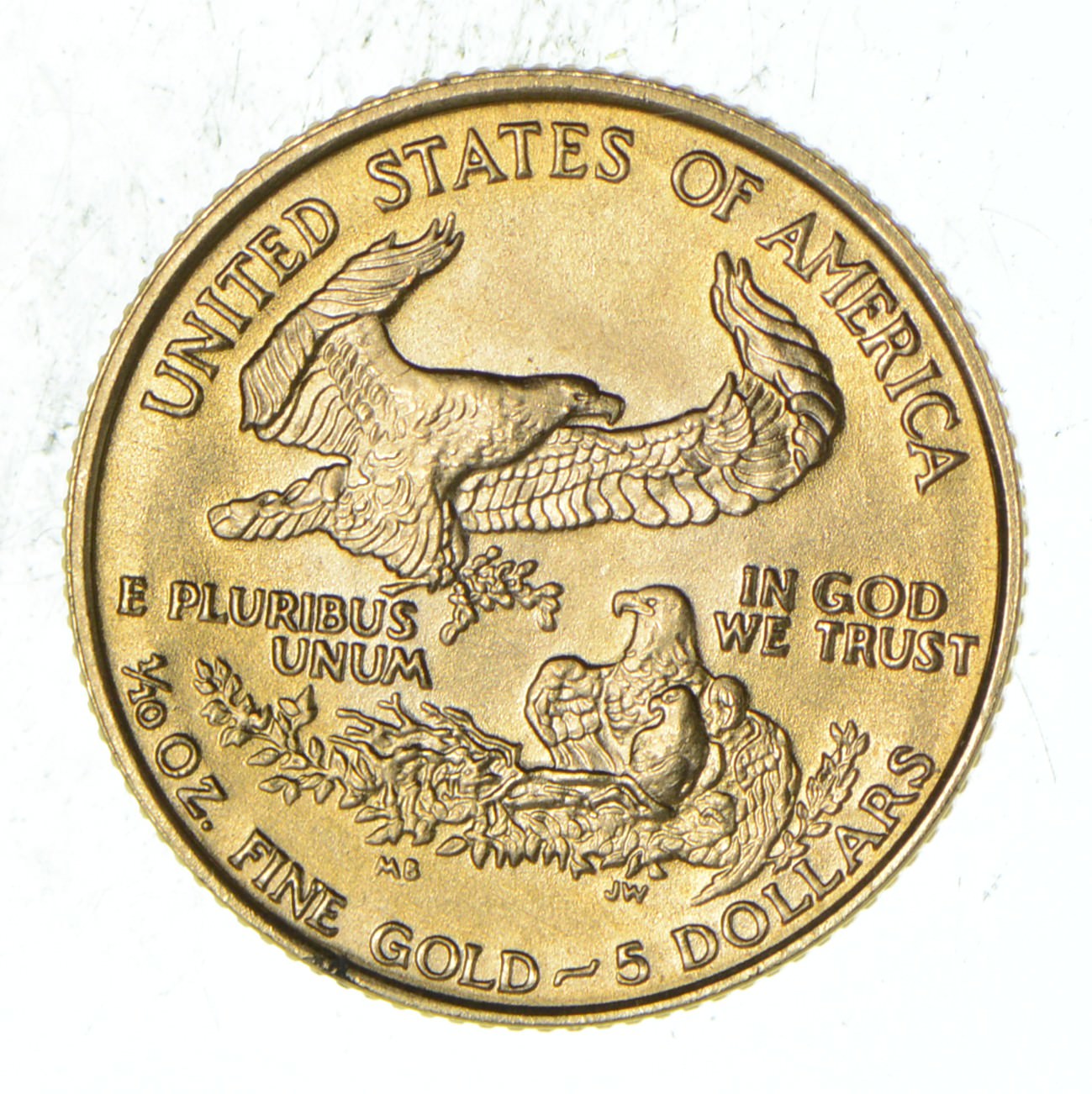 mcmlxxxviii-1988-5-00-1-10-oz-fine-gold-eagle-property-room