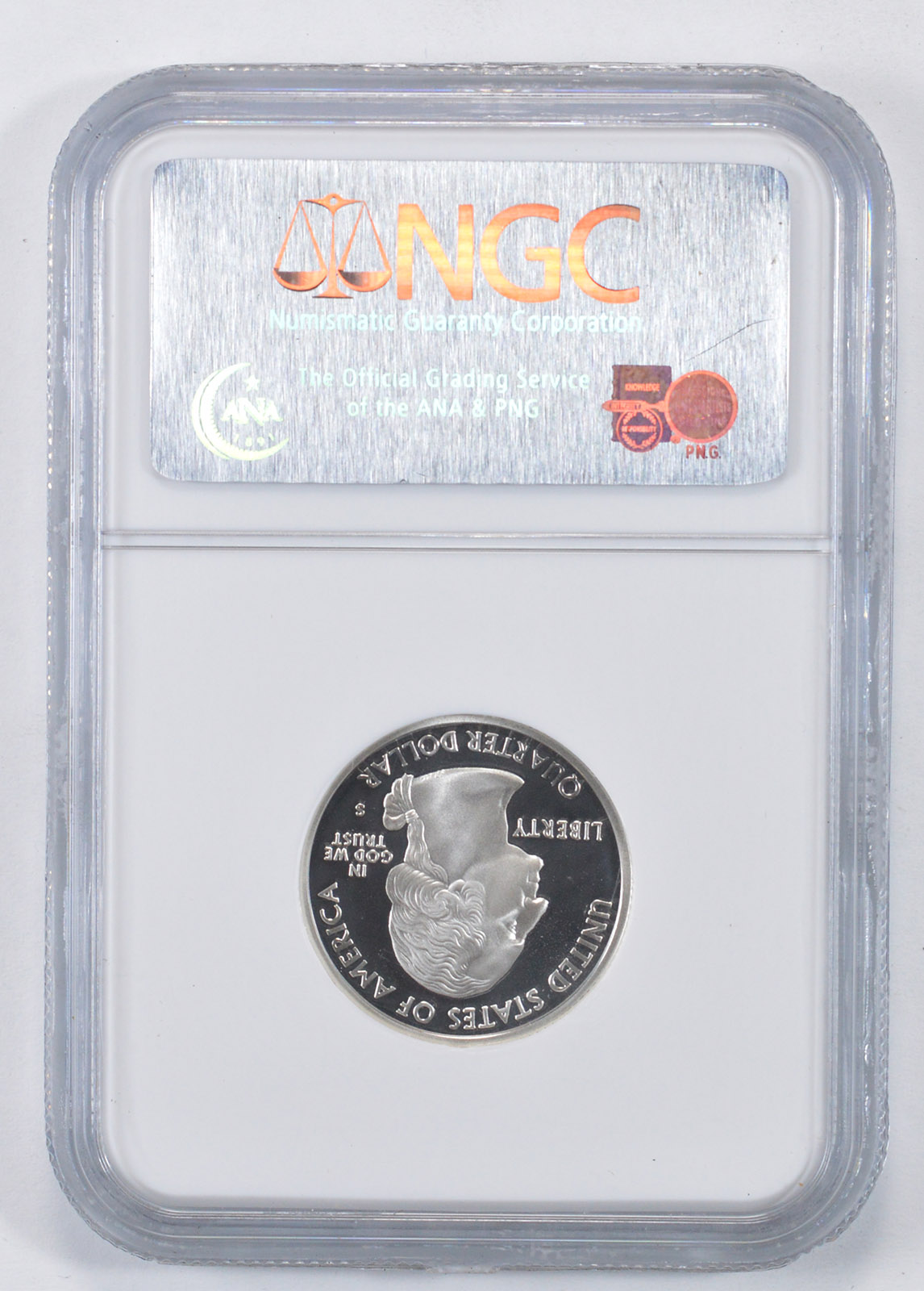 PF70 UCAM 2005S Silver Kansas State Quarter Graded NGC Property Room