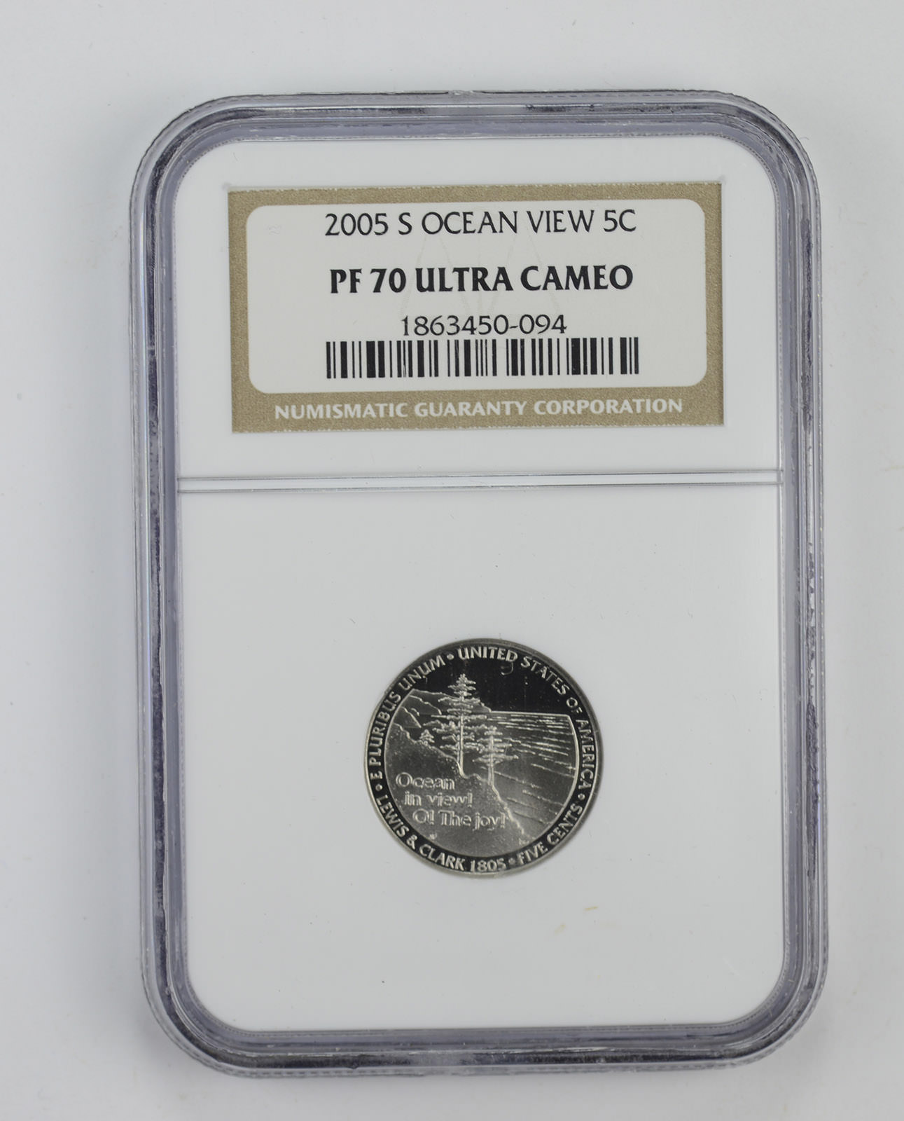 Pf S Westward Journey Nickel Ocean View Graded Ngc Pf S Westward Journey Nickel Ocean View Graded Ngc