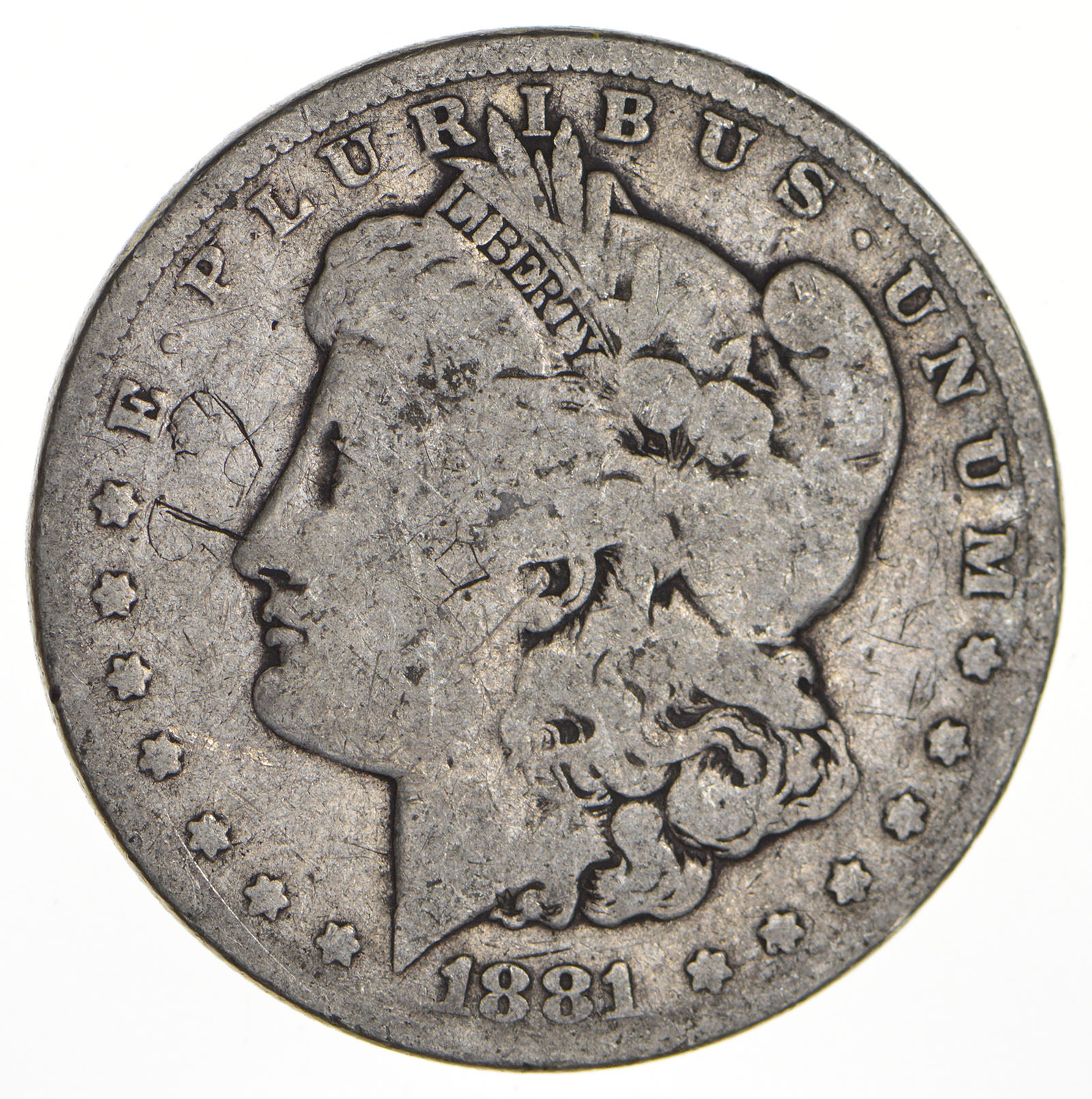Philadelphia Minted Over 100 Years Old 1881 Silver Dollar