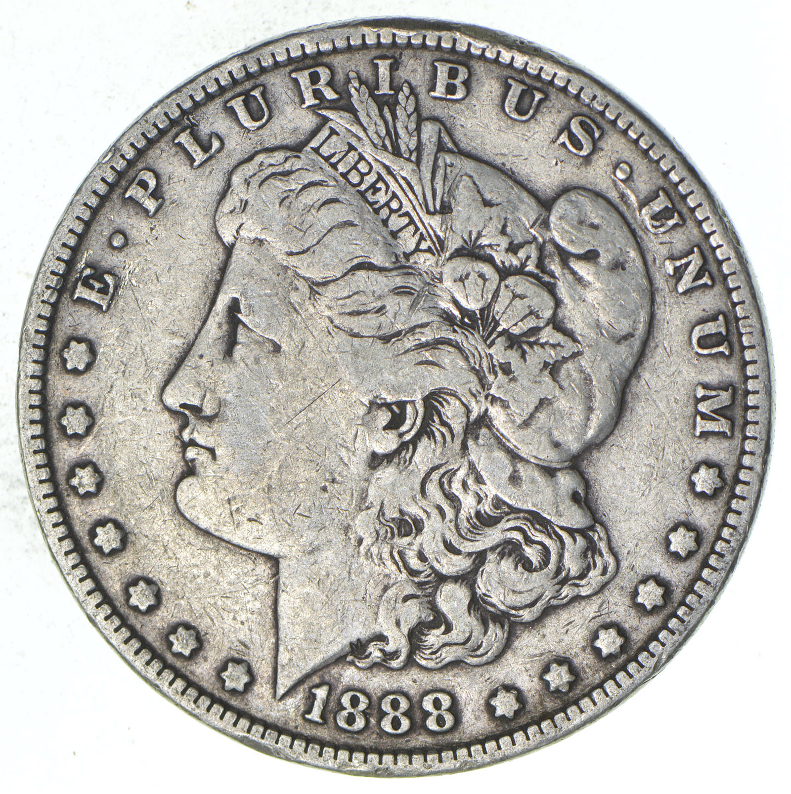 Philadelphia Minted Over 100 Years Old 1888 Silver Dollar
