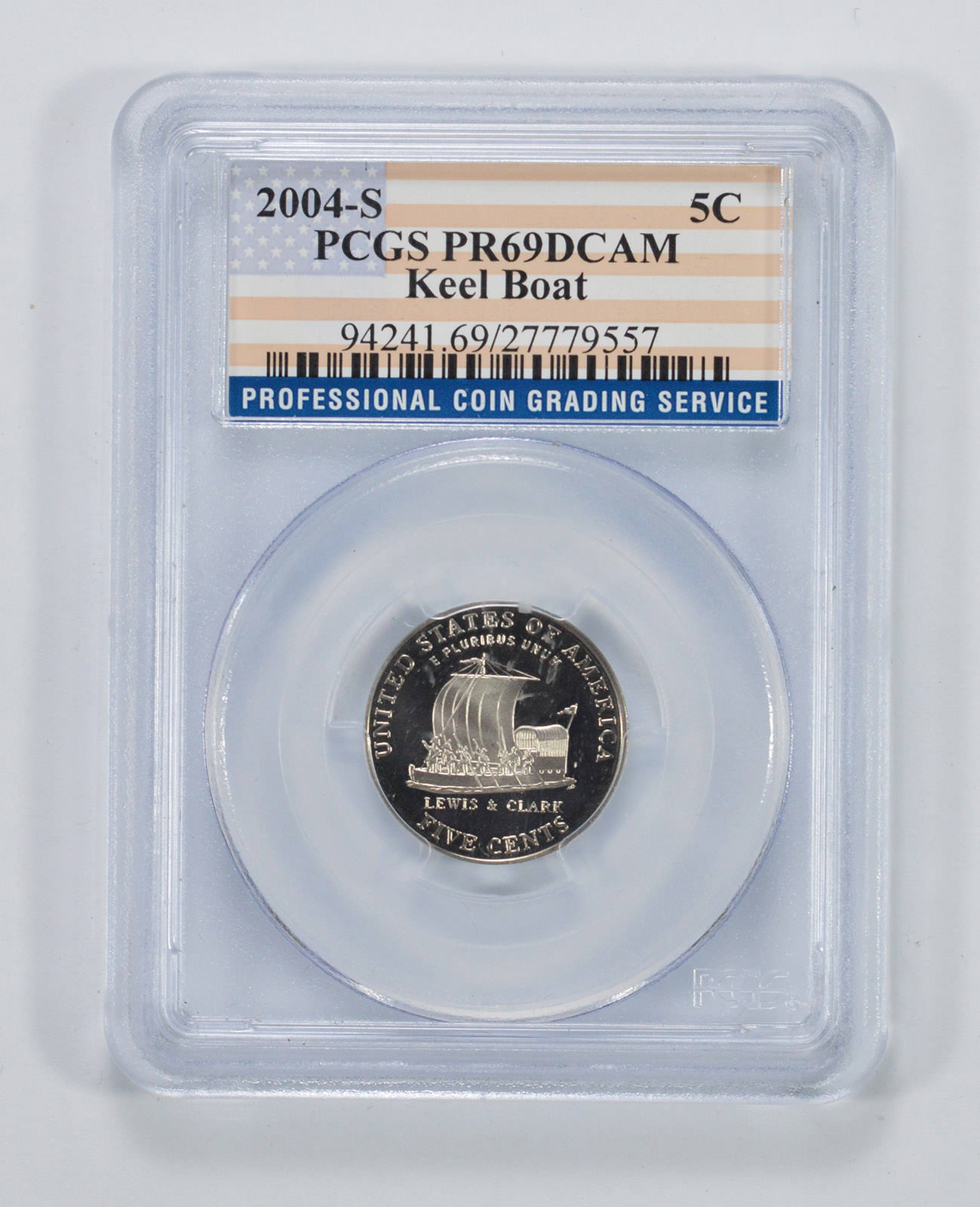 2004-S and 2005-S Westward Journey Nickel set PCGS PR69DCAM