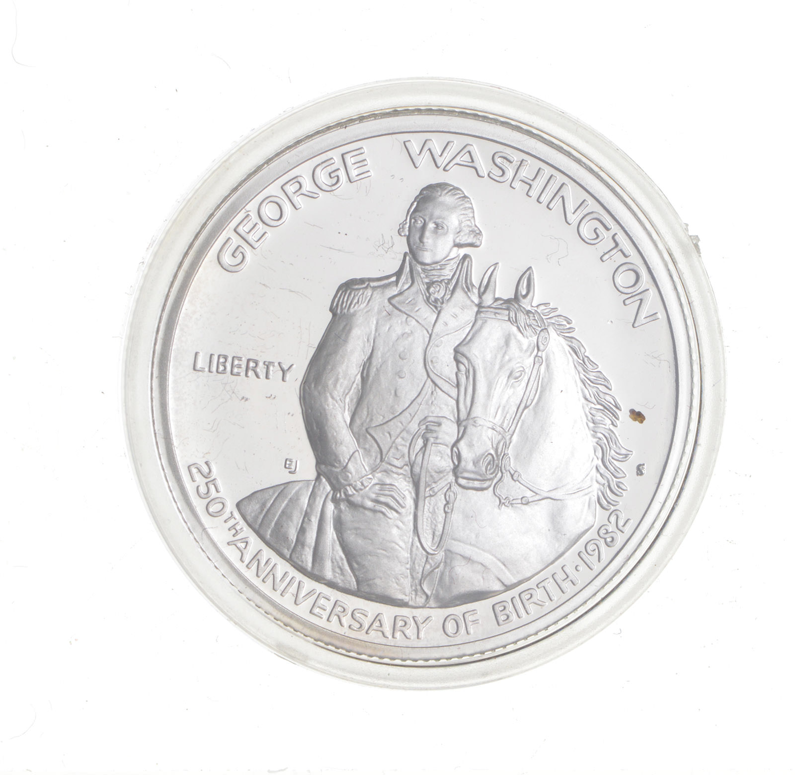 1982-S 50C G.Washington Modern Commemorative Silver Half Dollar Proof