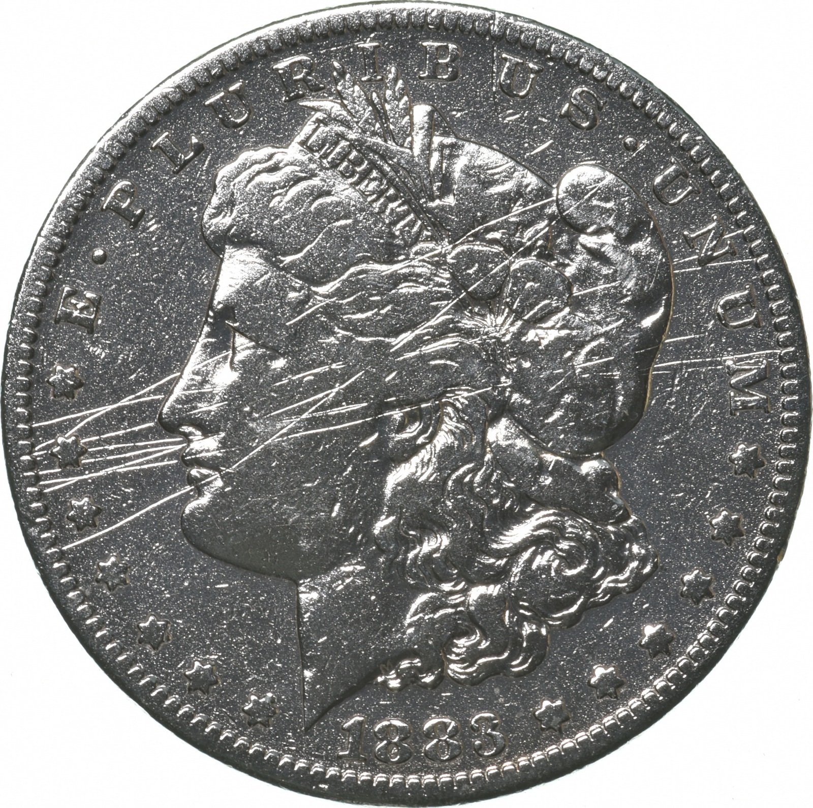 RARE - 1883-S Morgan Silver Dollar - Very TOUGH - High Redbook ...