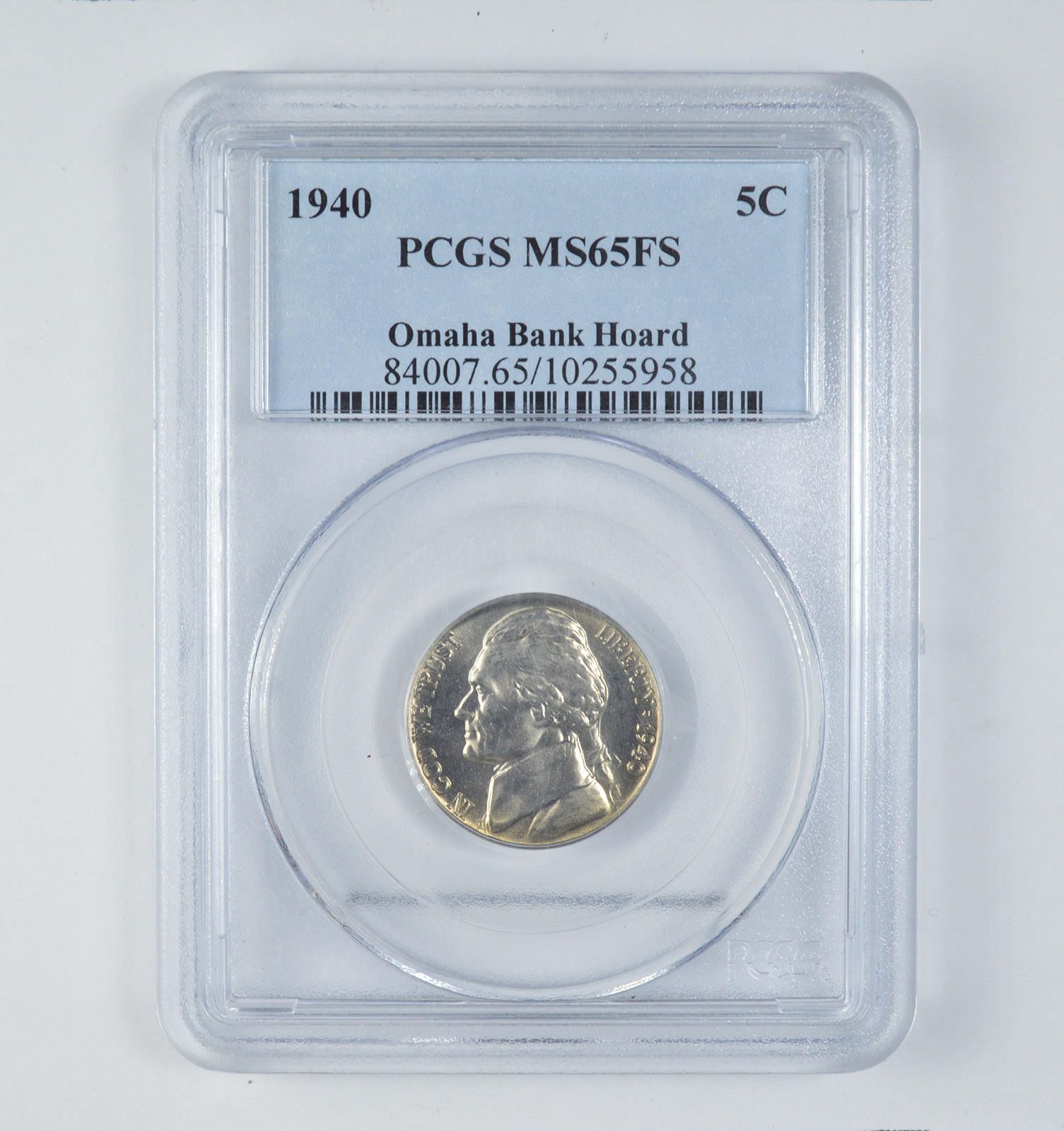 1940-S PCGS MS65FS JEFFERSON 5c 1940-S PCGS MS65FS JEFFERSON 5c