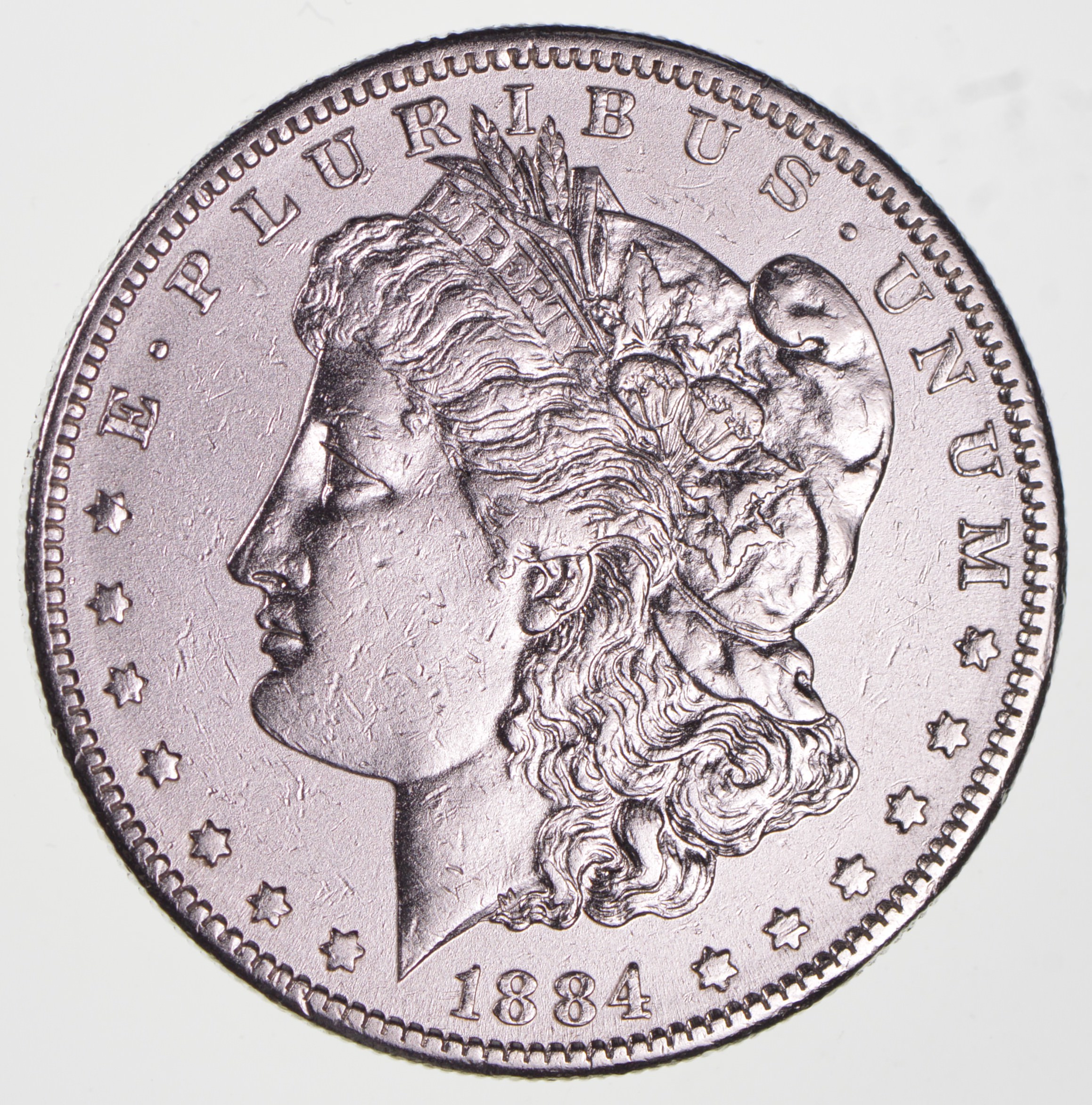 RARE High Grade 1884 S Morgan Silver Dollar KEY DATE Look At