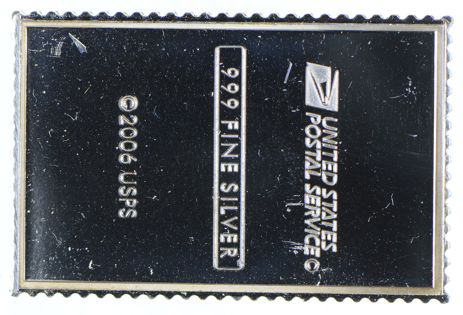 Rare Limited Edition 23.5 Grams Silver USPS California Stamp Bar