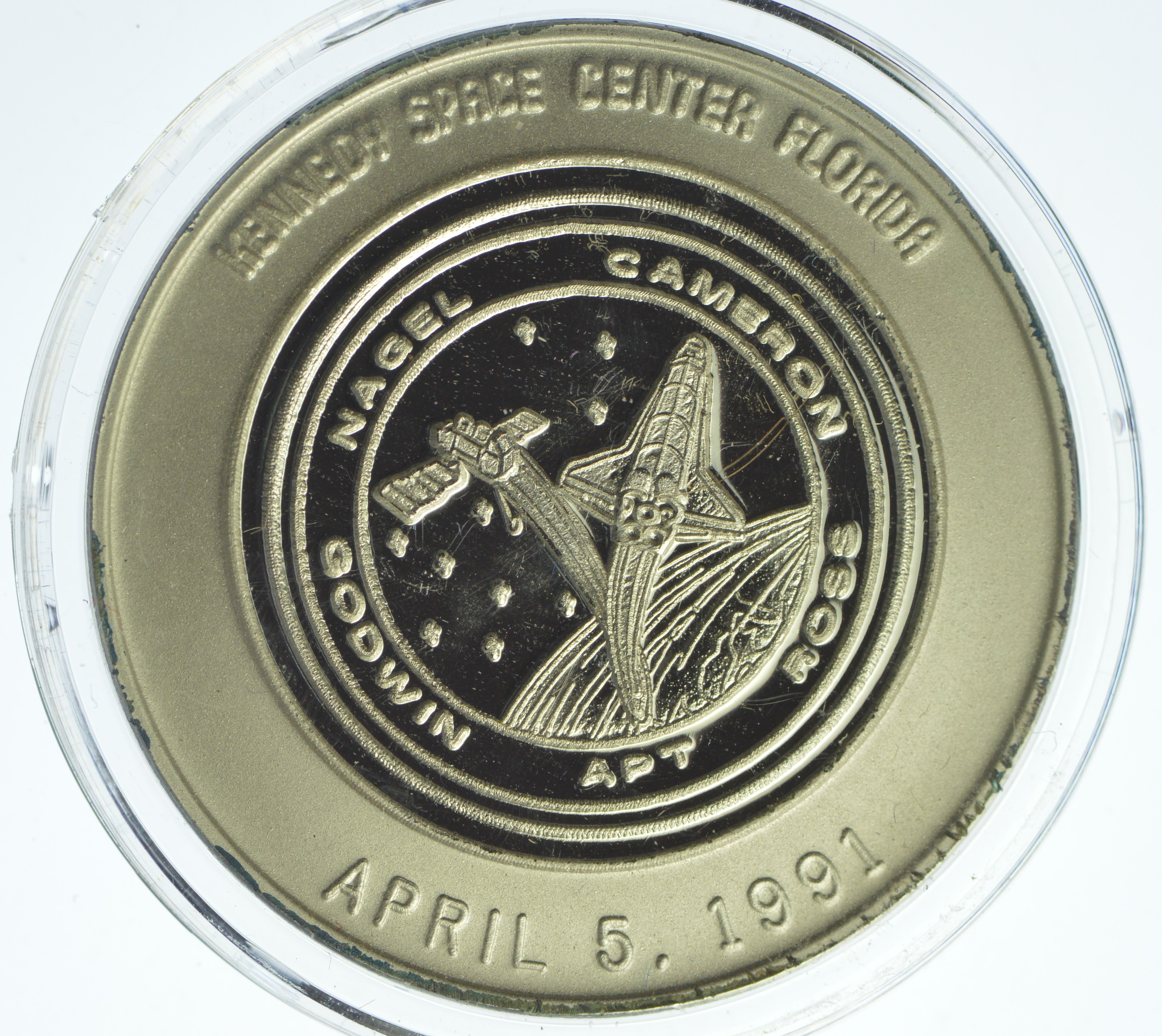 Rare - Limited Edition - Kennedy Space Center - 1 Oz Silver Round .999 ...